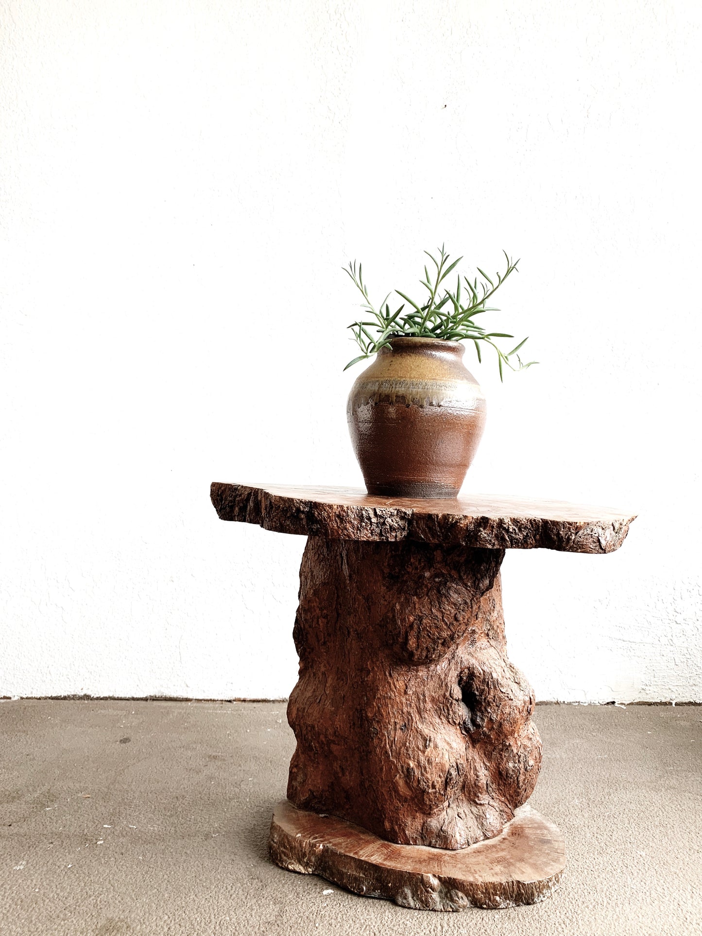 Burl Wood Live Edge Table
