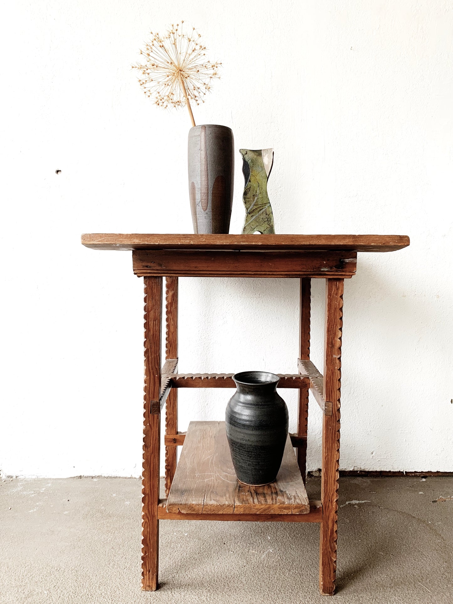 Antique Primitive Wood Table
