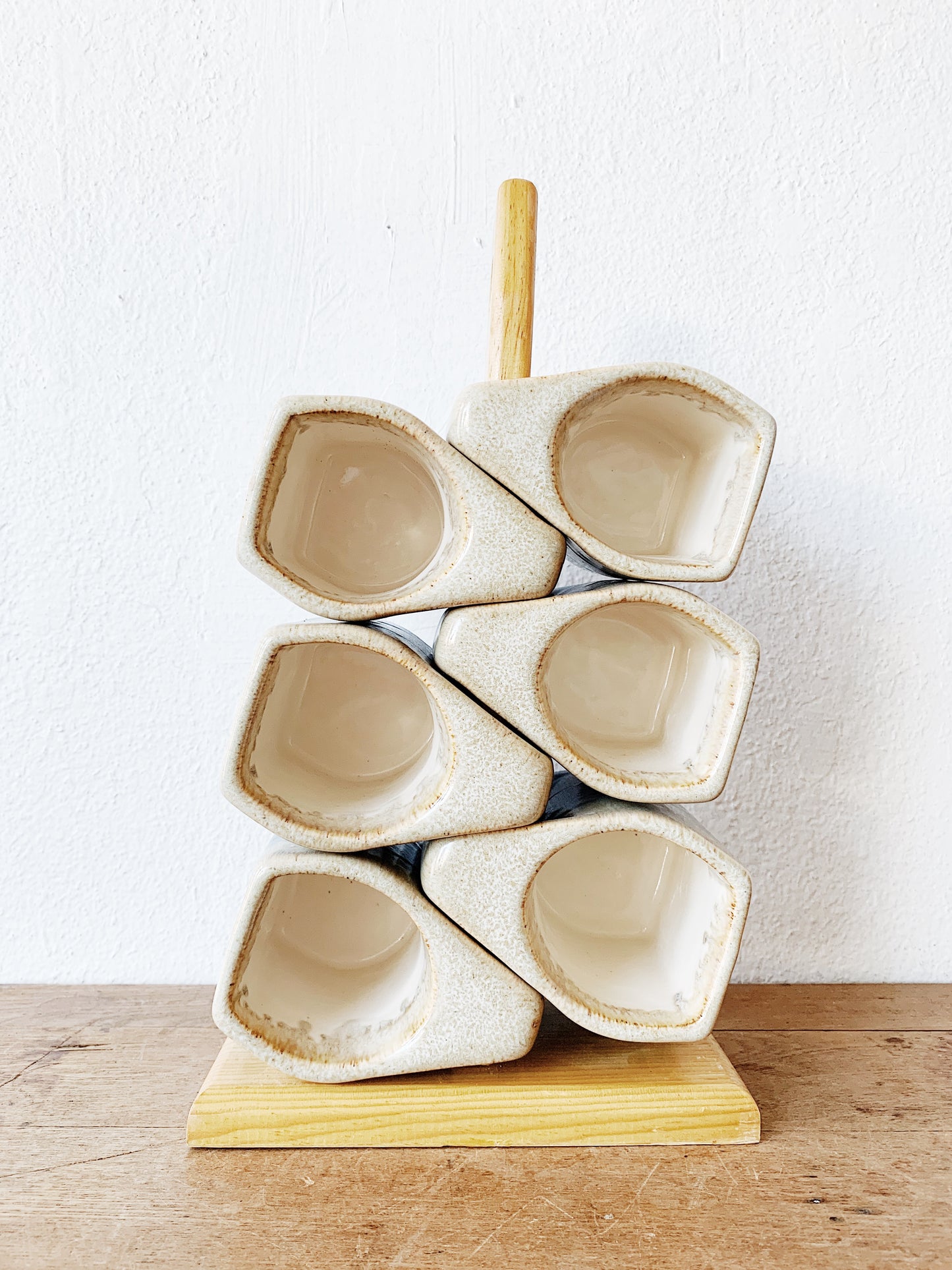 Vintage Padilla Mugs with Stand