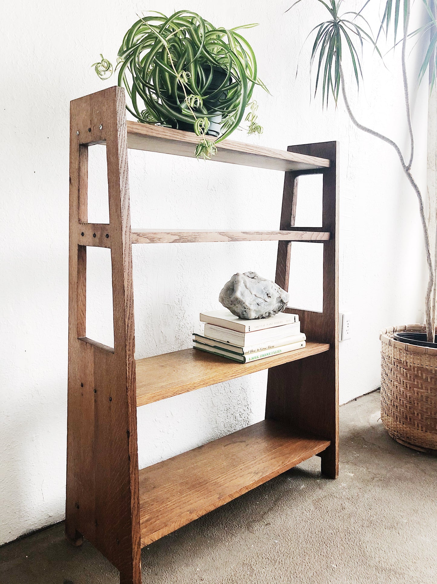 Vintage Oak Bookcase