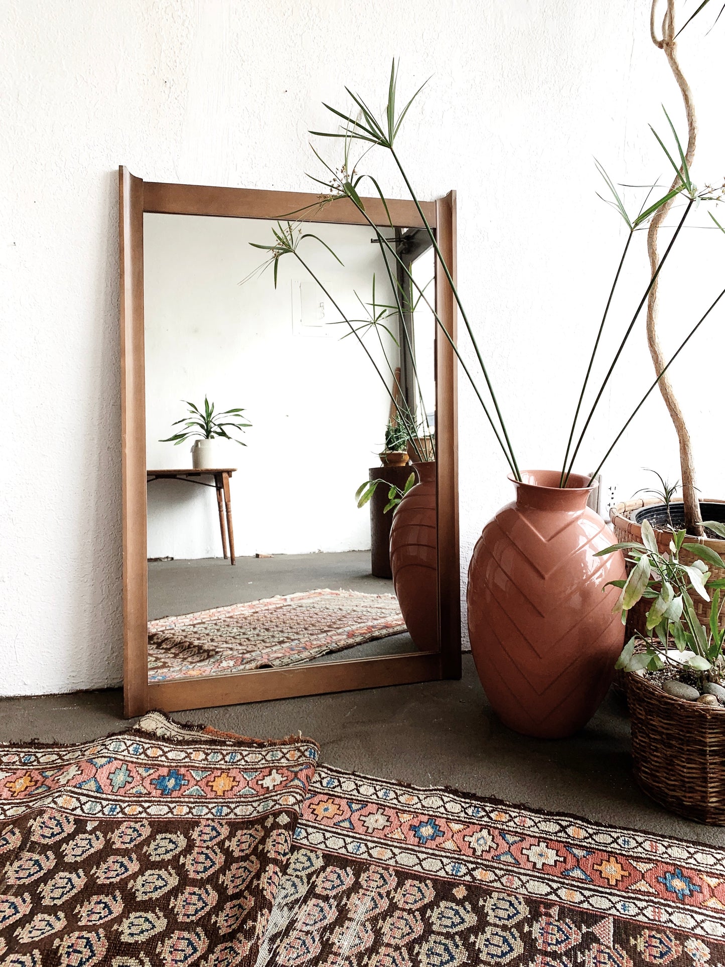 Large Mid Century Mirror