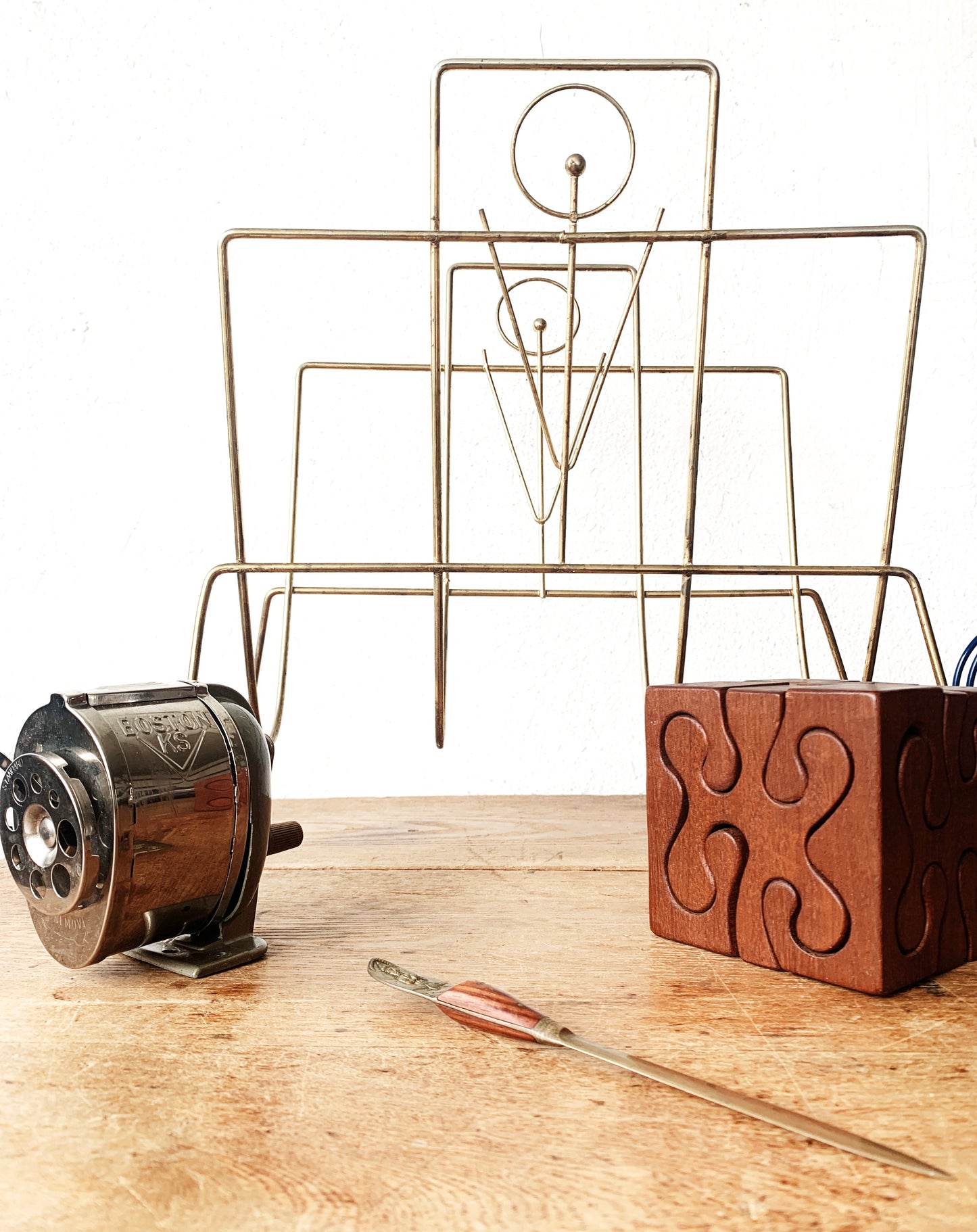 Vintage Boston KS Pencil Sharpener