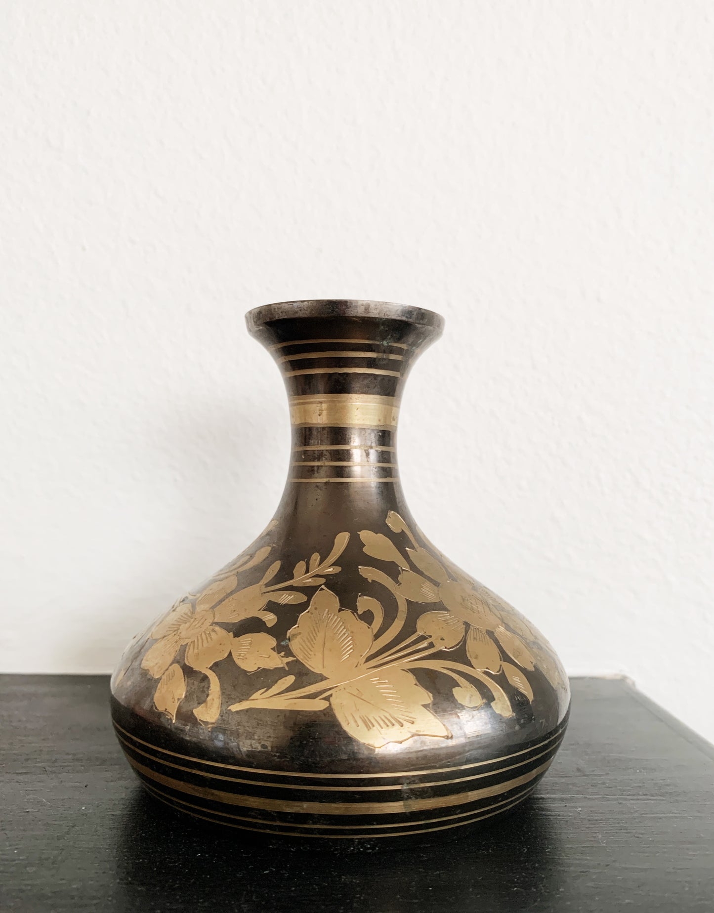 Vintage Indian Brass Vase