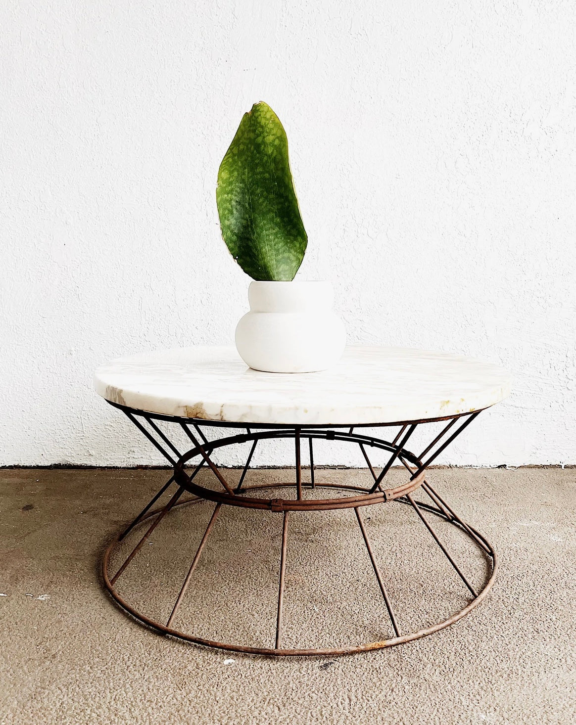 Vintage Marble Coffee Table