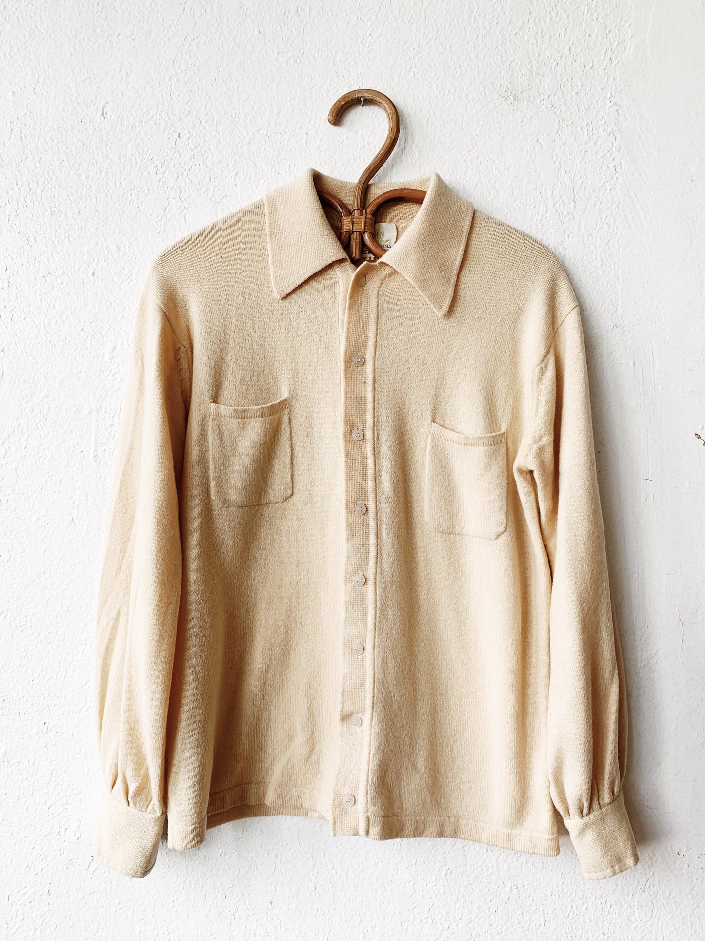 Vintage Cashmere Button Up