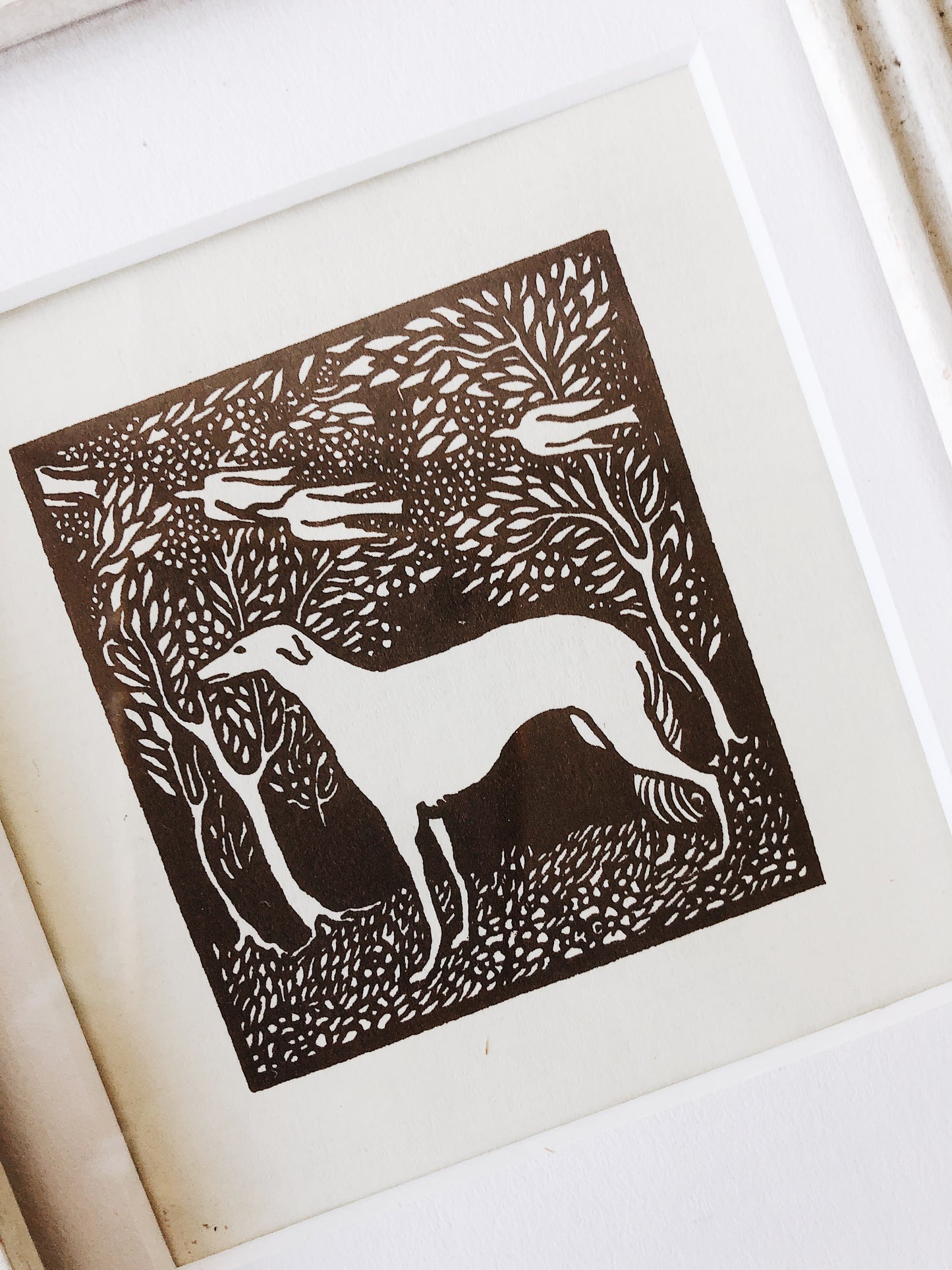 Vintage Framed Bookplate