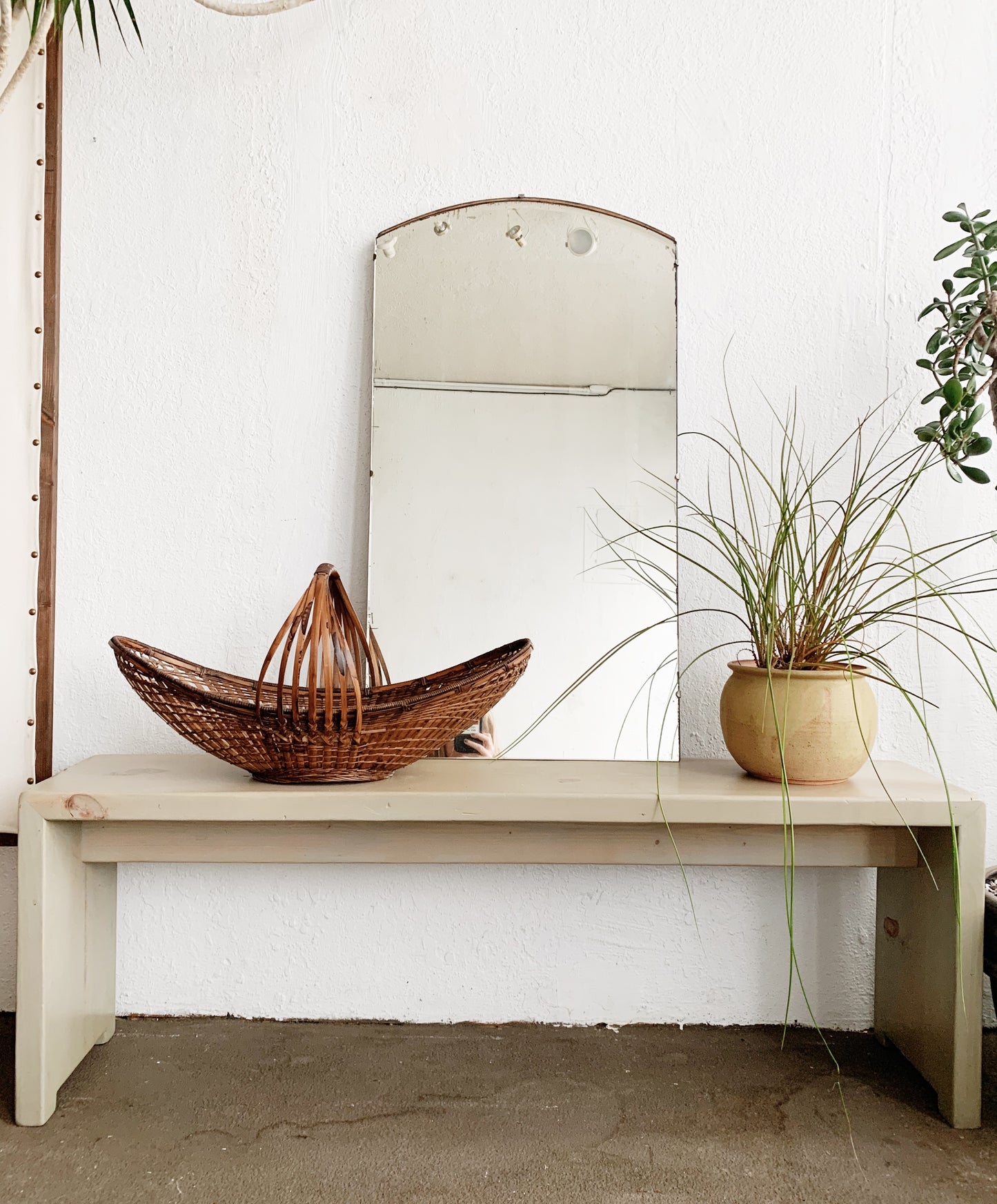 Antique Arched Mirror