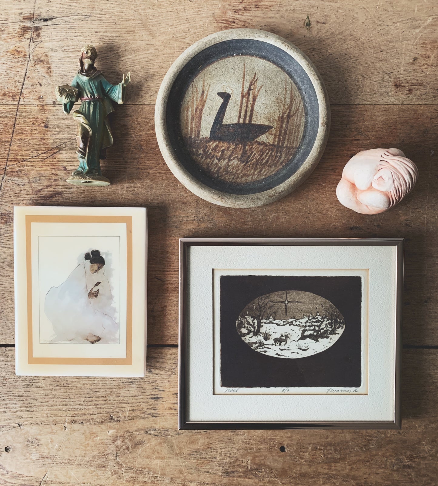 Original Vintage Etching c1976