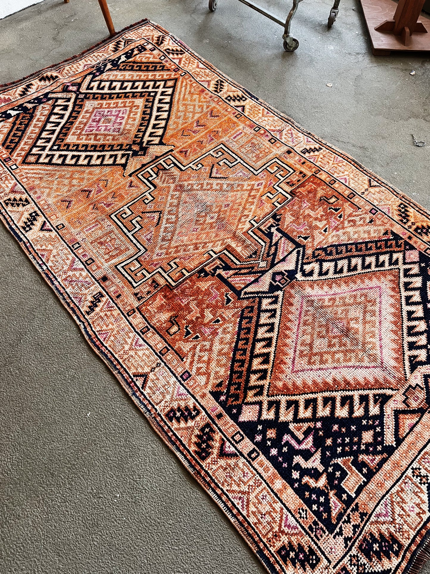 Vintage Turkish Wool Rug