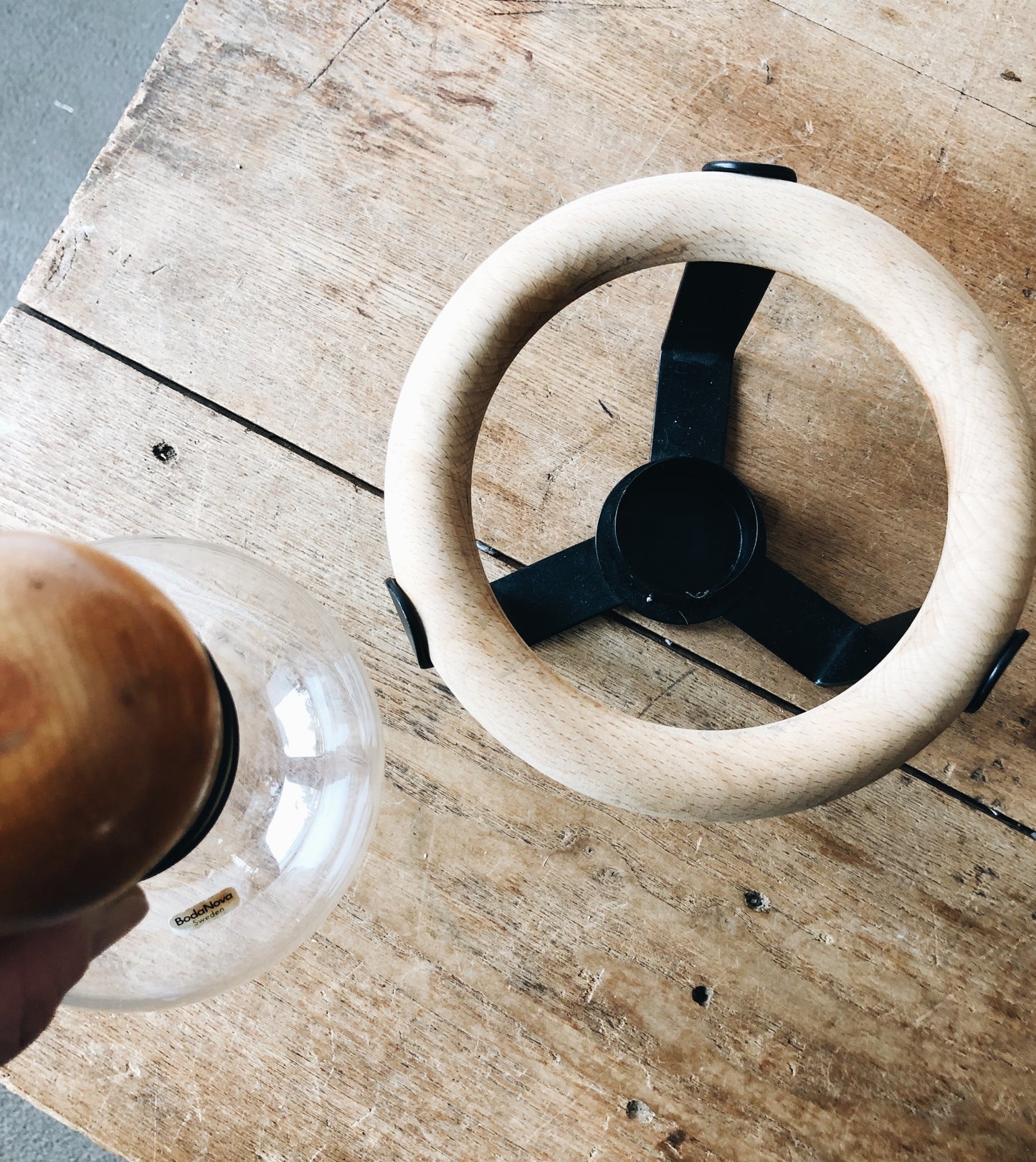 Rare Vintage Boda Nova Swedish Glöggkolv