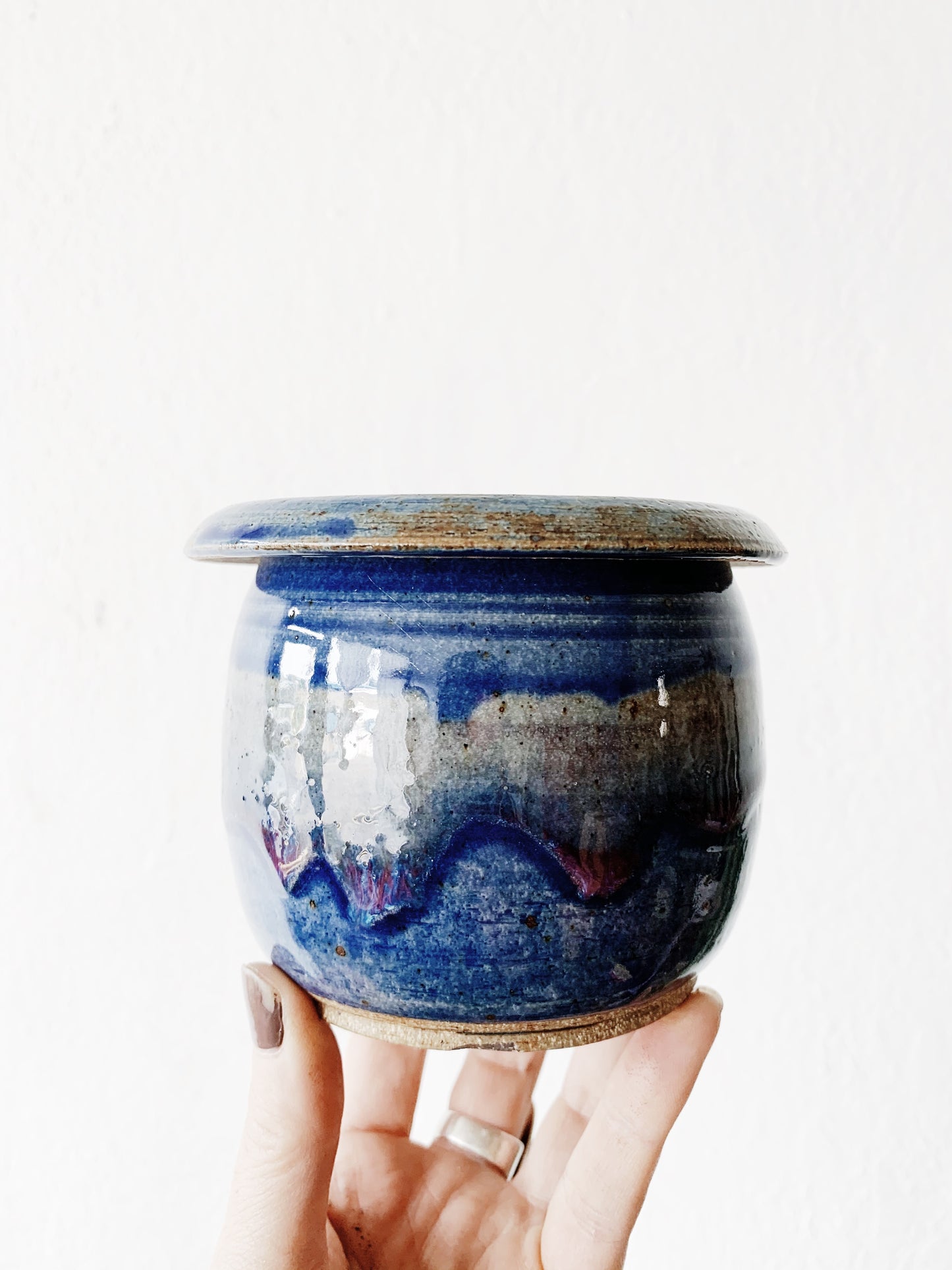 Handmade Stoneware Butter Crock