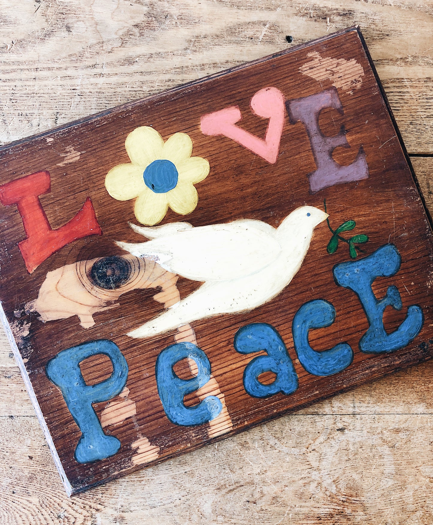 Vintage Peace Sign
