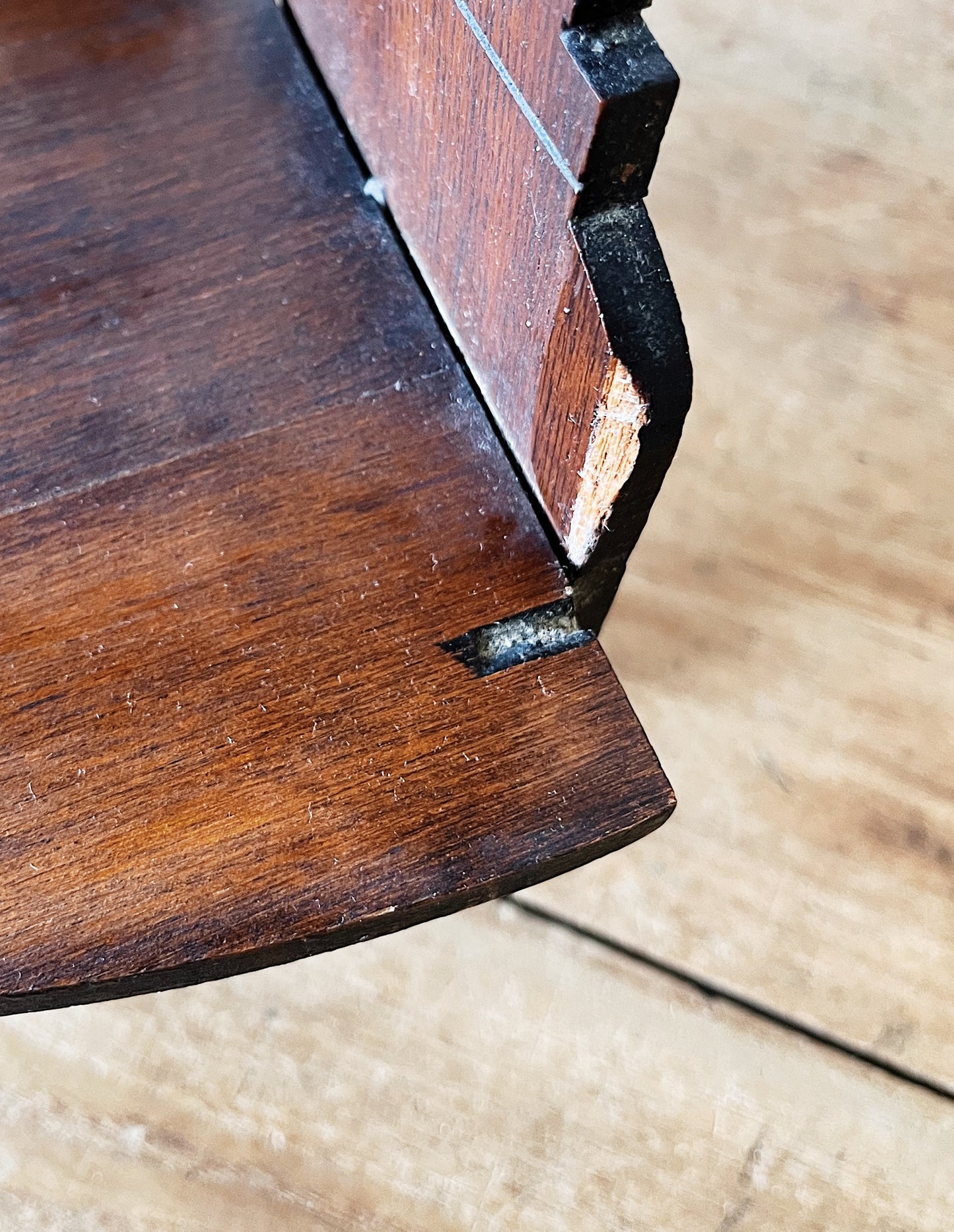 Antique Eastlake Corner Shelf