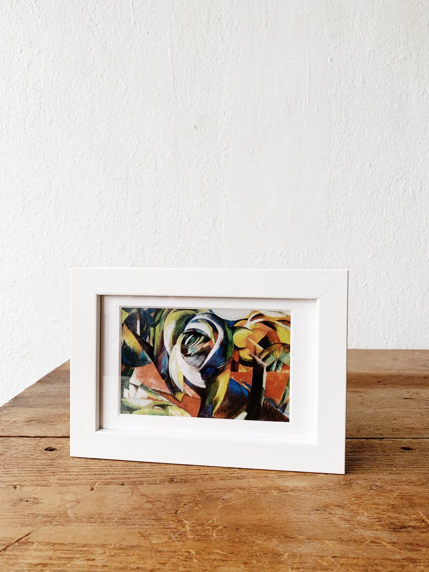 Vintage Framed Franz Marc Illustration