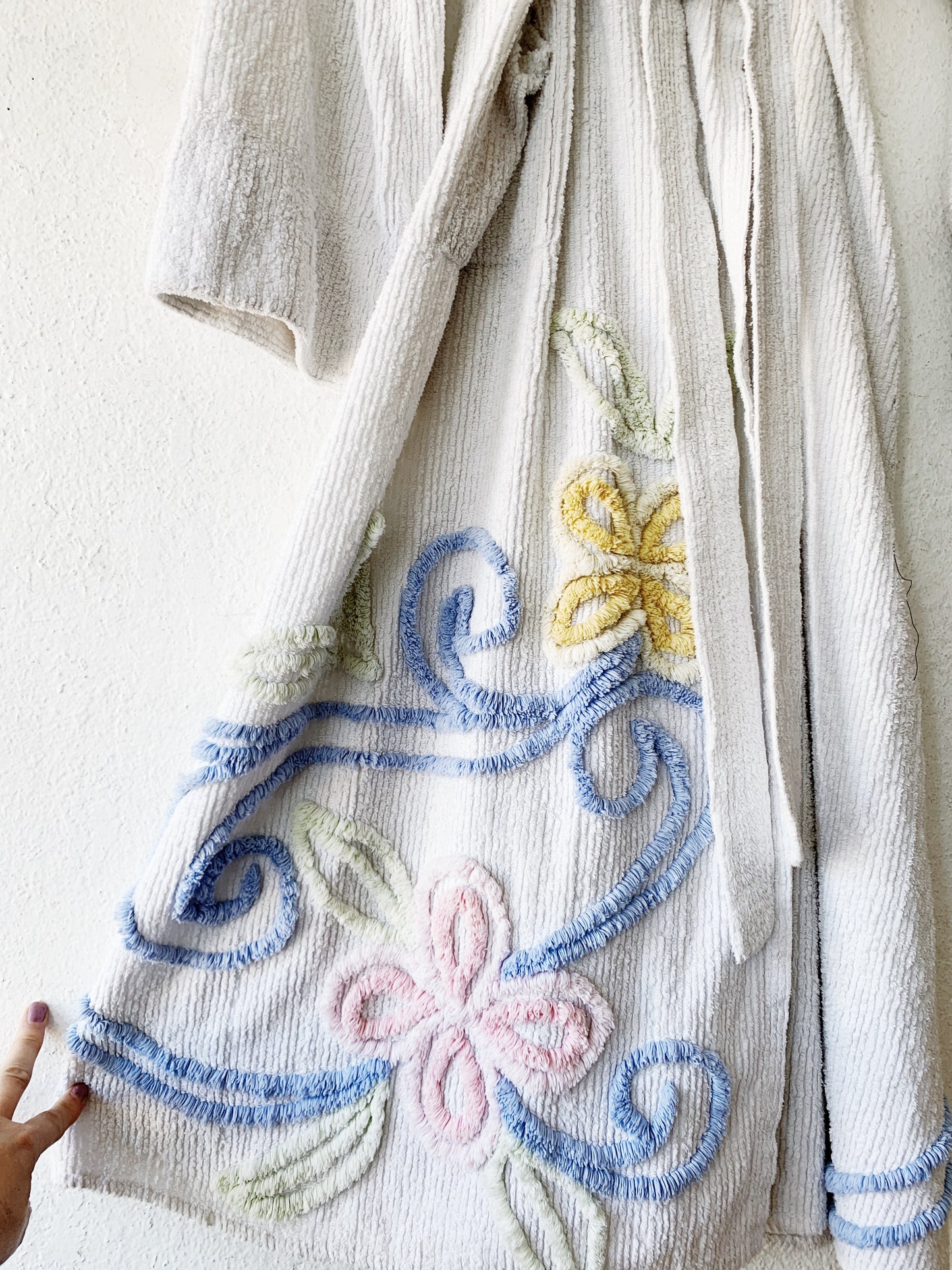 Vintage Chenille Robe