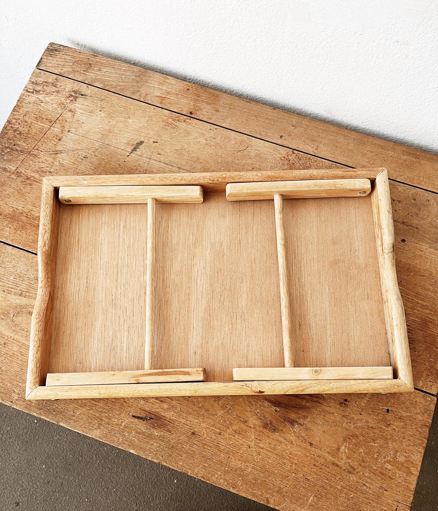 Vintage Tile Top Tray