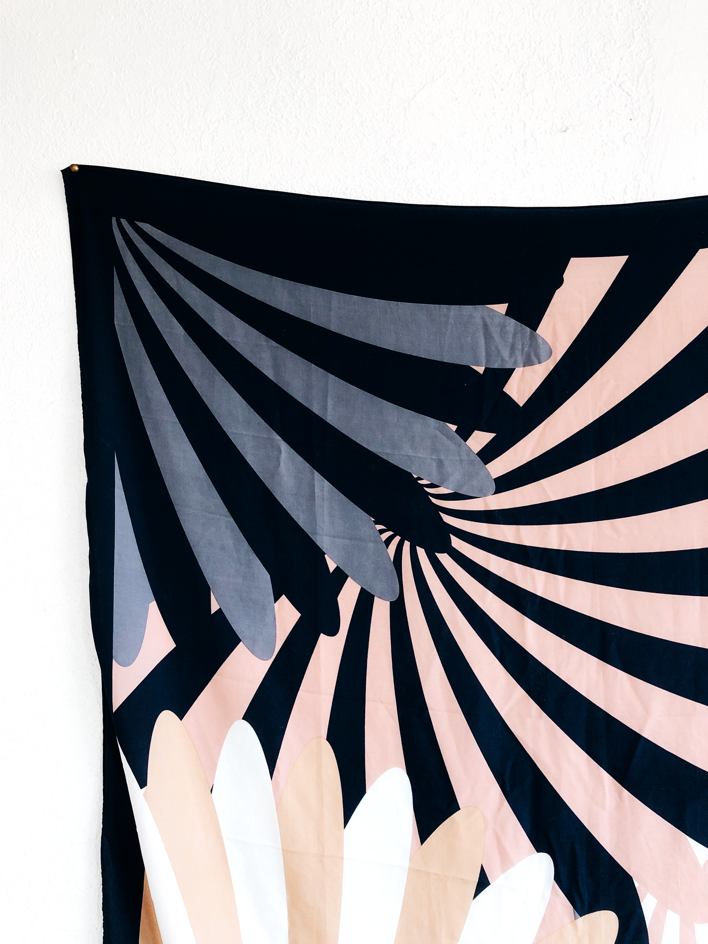 Vintage Wall Sized 1960s Scarf