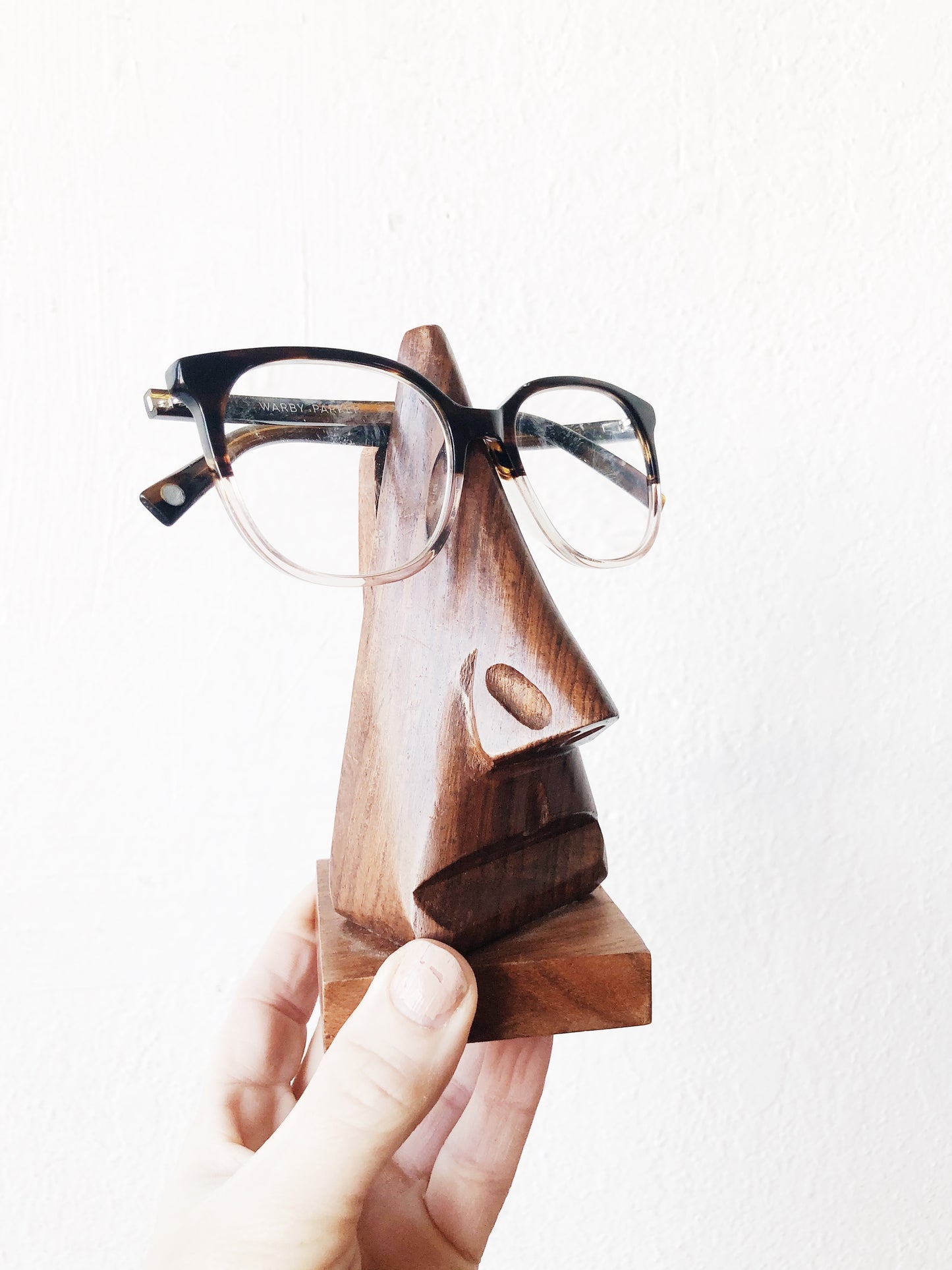 Vintage Wood Eyeglass Holder