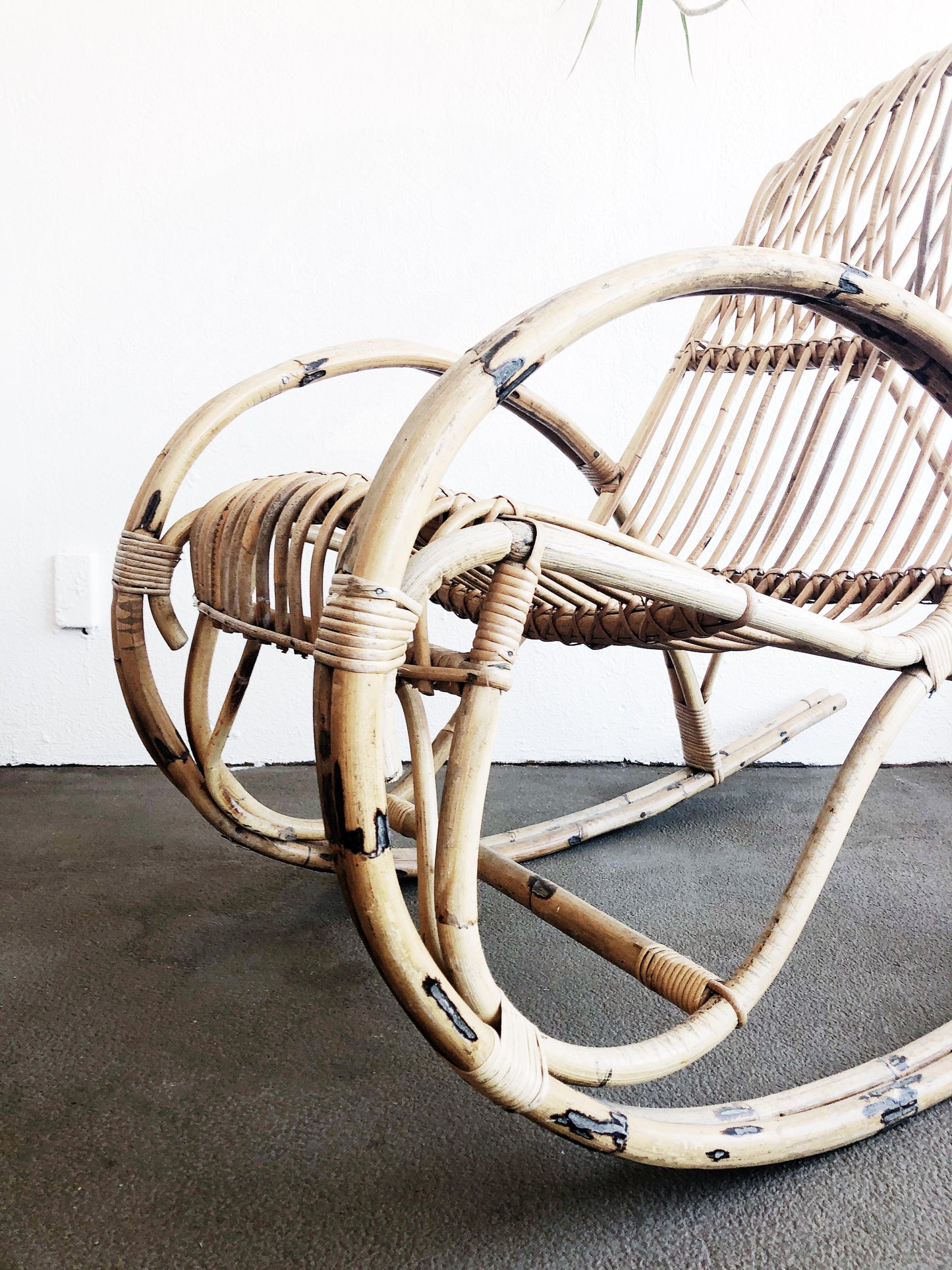 Vintage Albini Style Bentwood Rocker