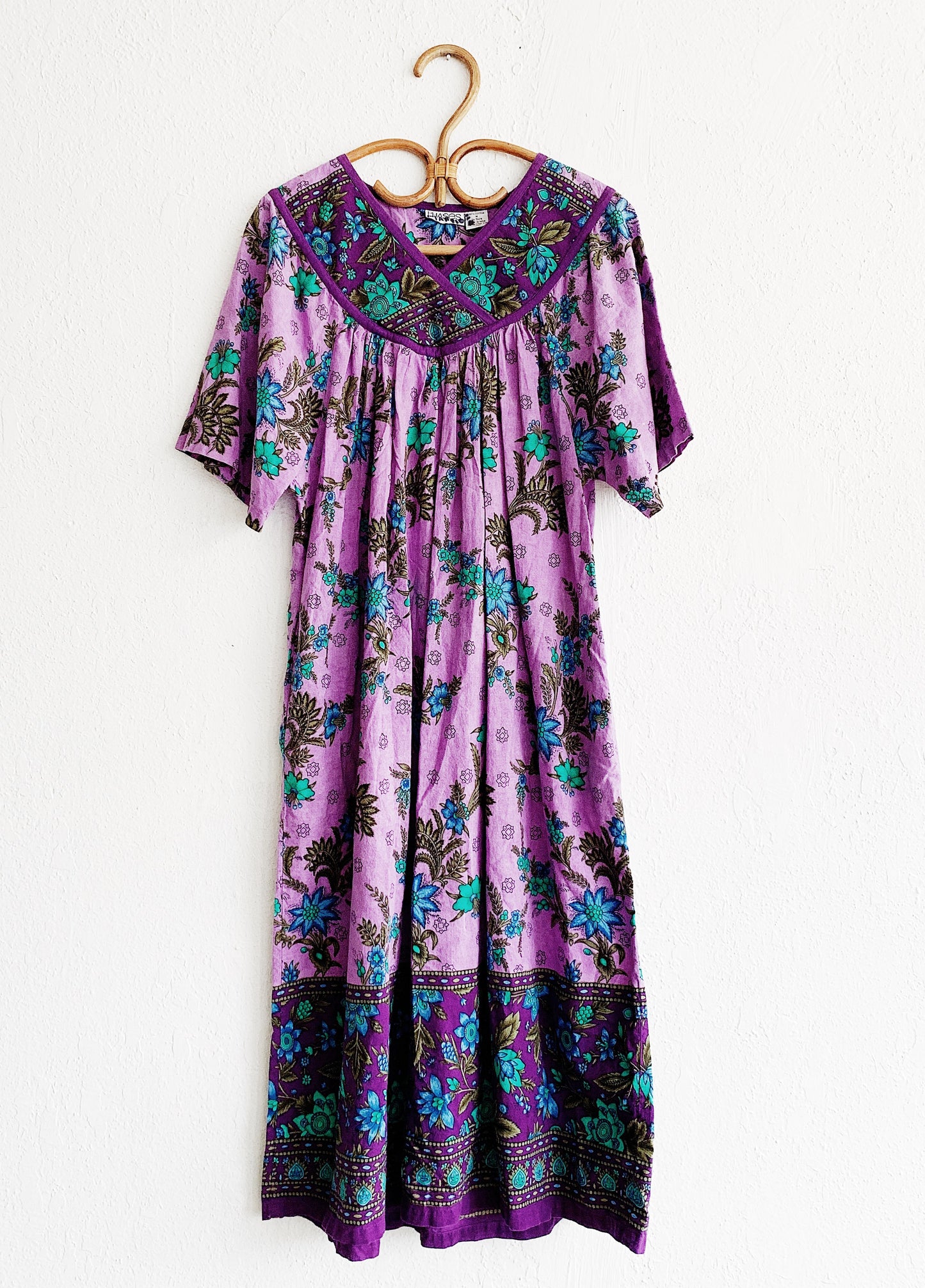 RESERVED Vintage Cotton Dress / Mumu