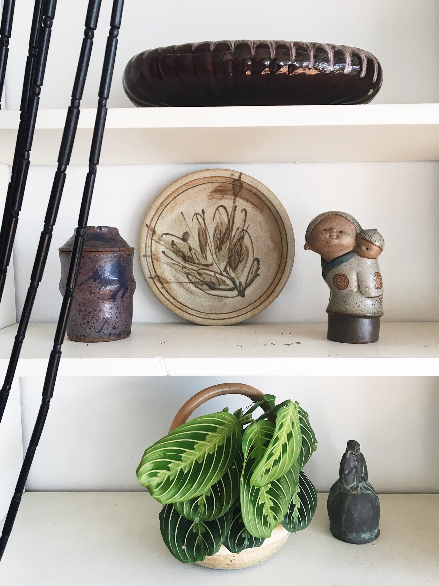 Vintage Japanese Stoneware Shaker