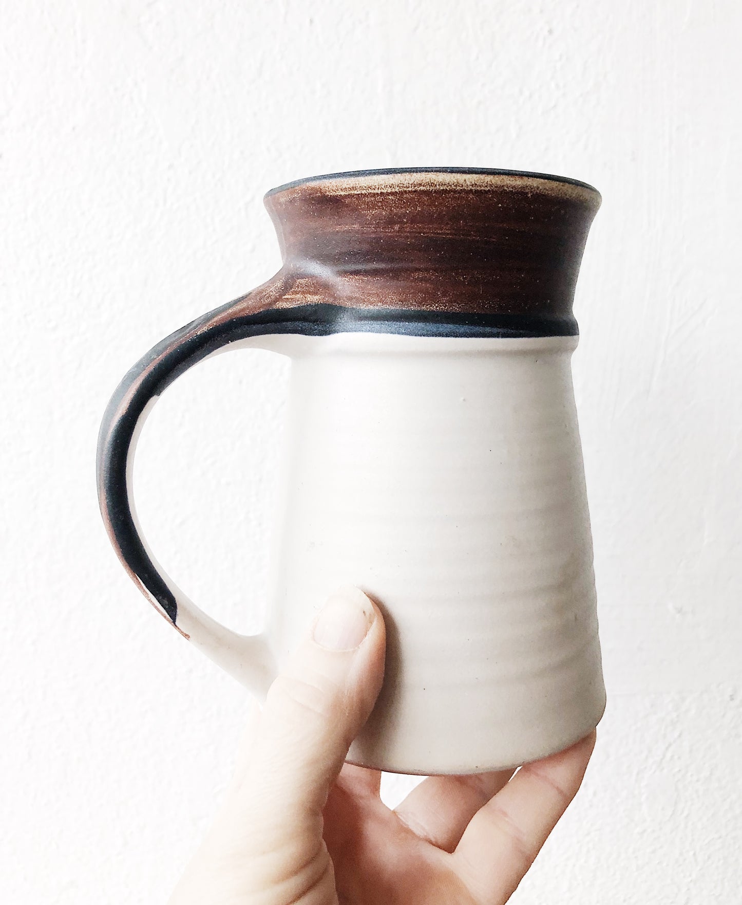 Large Vintage Pacific Stoneware Tankard Mug