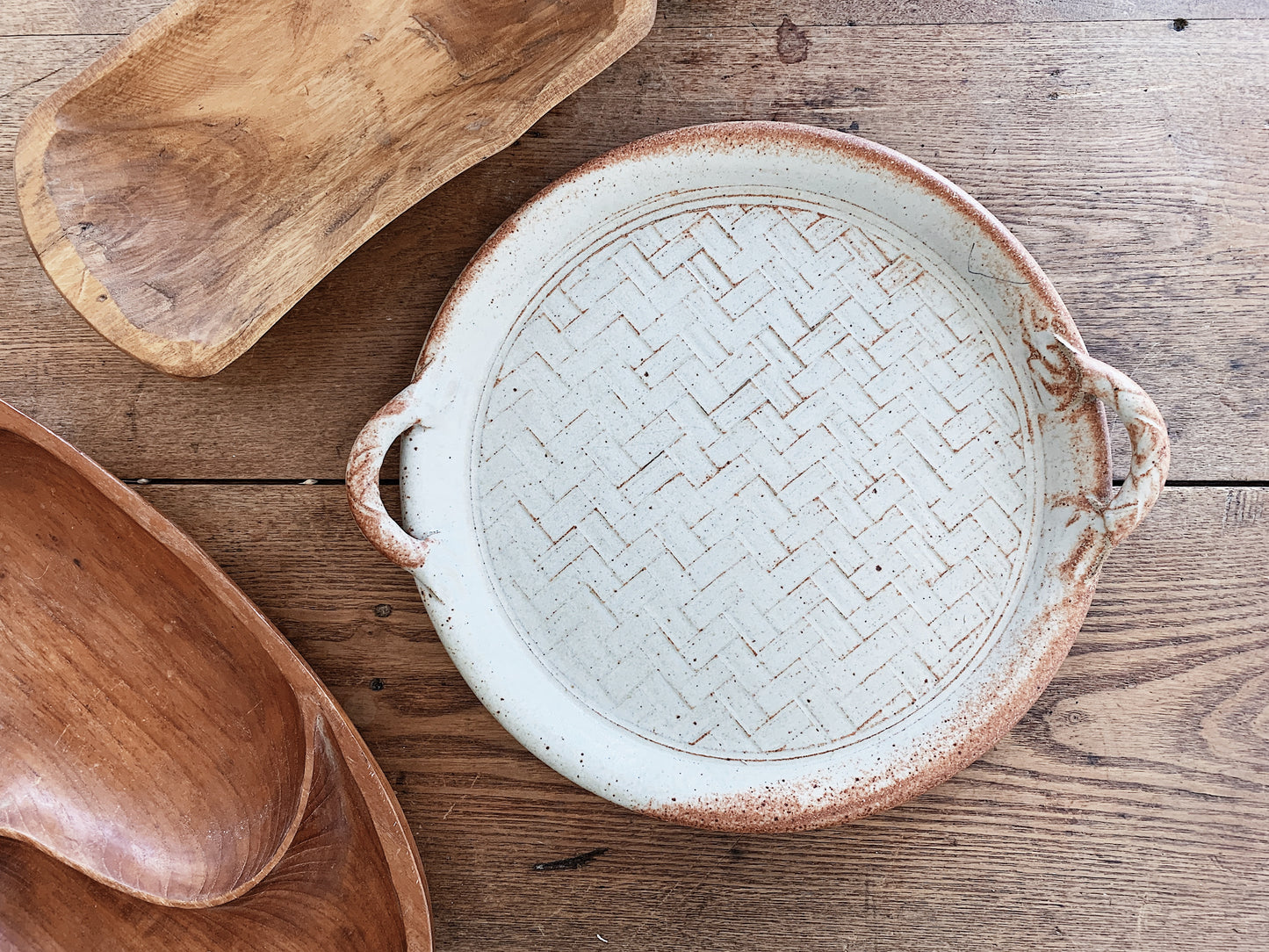 Handmade Stoneware Platter