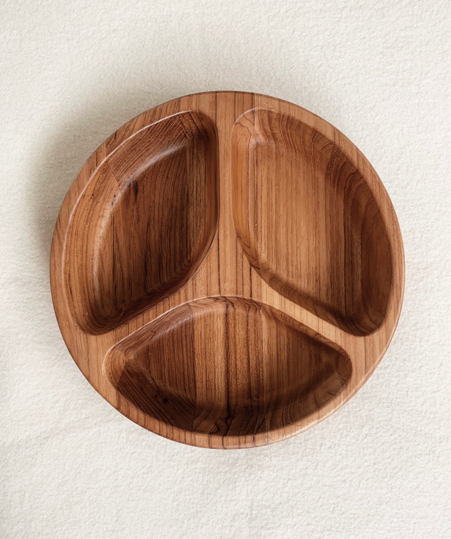 Vintage Dansk Divided Teak Tray