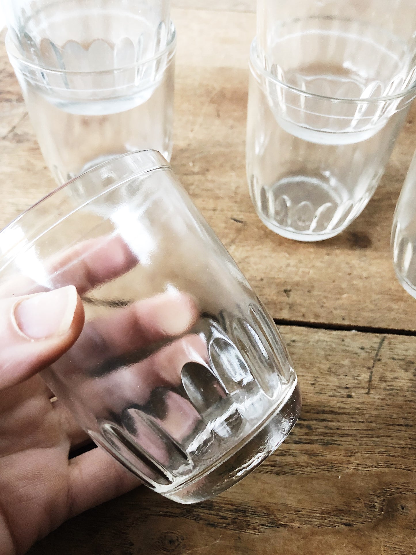 Vintage Jelly Jar Glasses