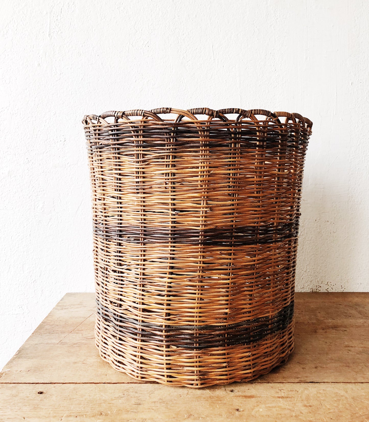 Large Vintage Planter Basket
