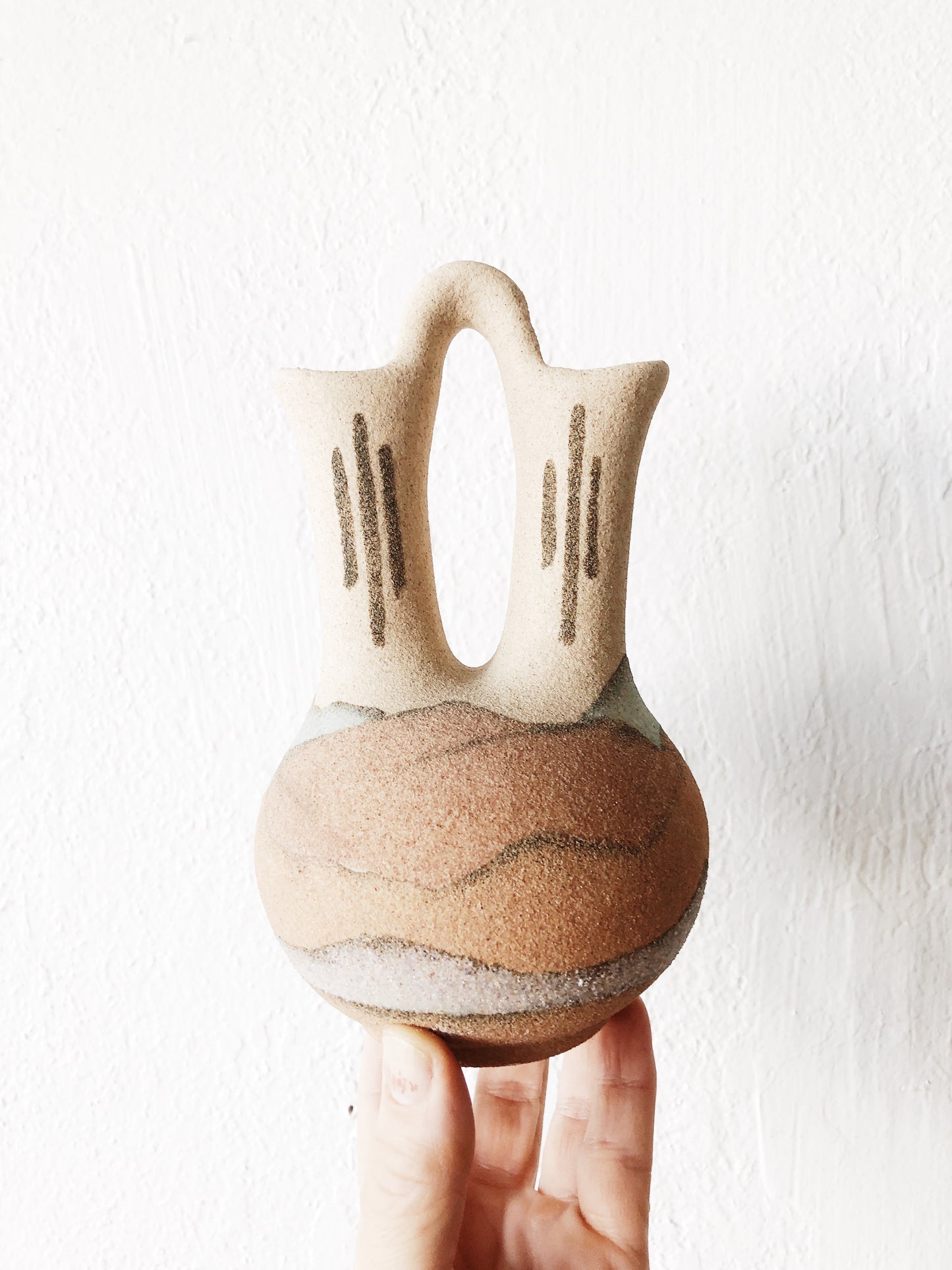 Vintage Sandstone Wedding Vase