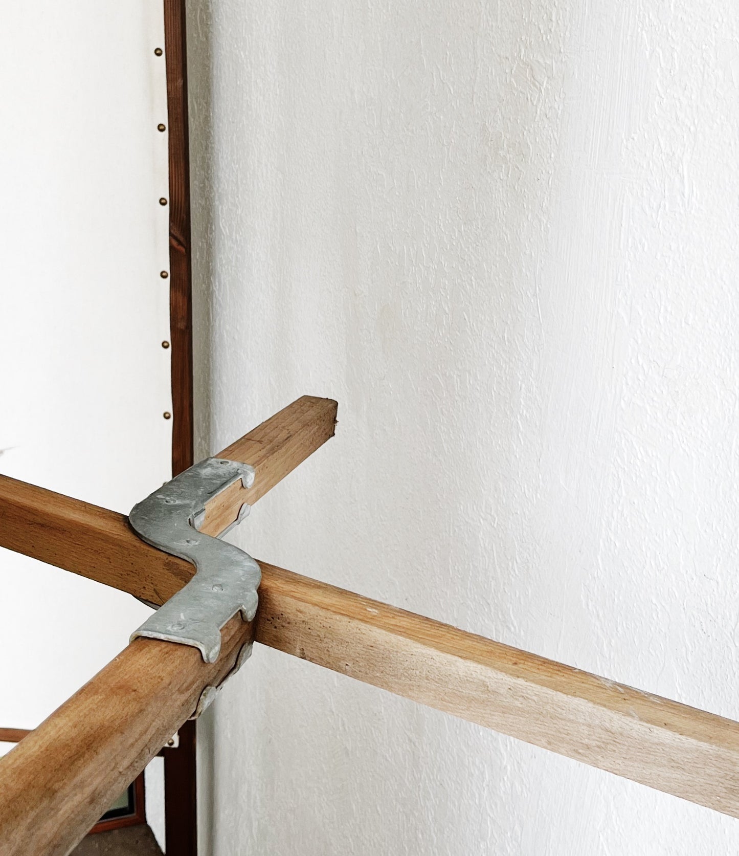 Vintage Canvas Camp Cot