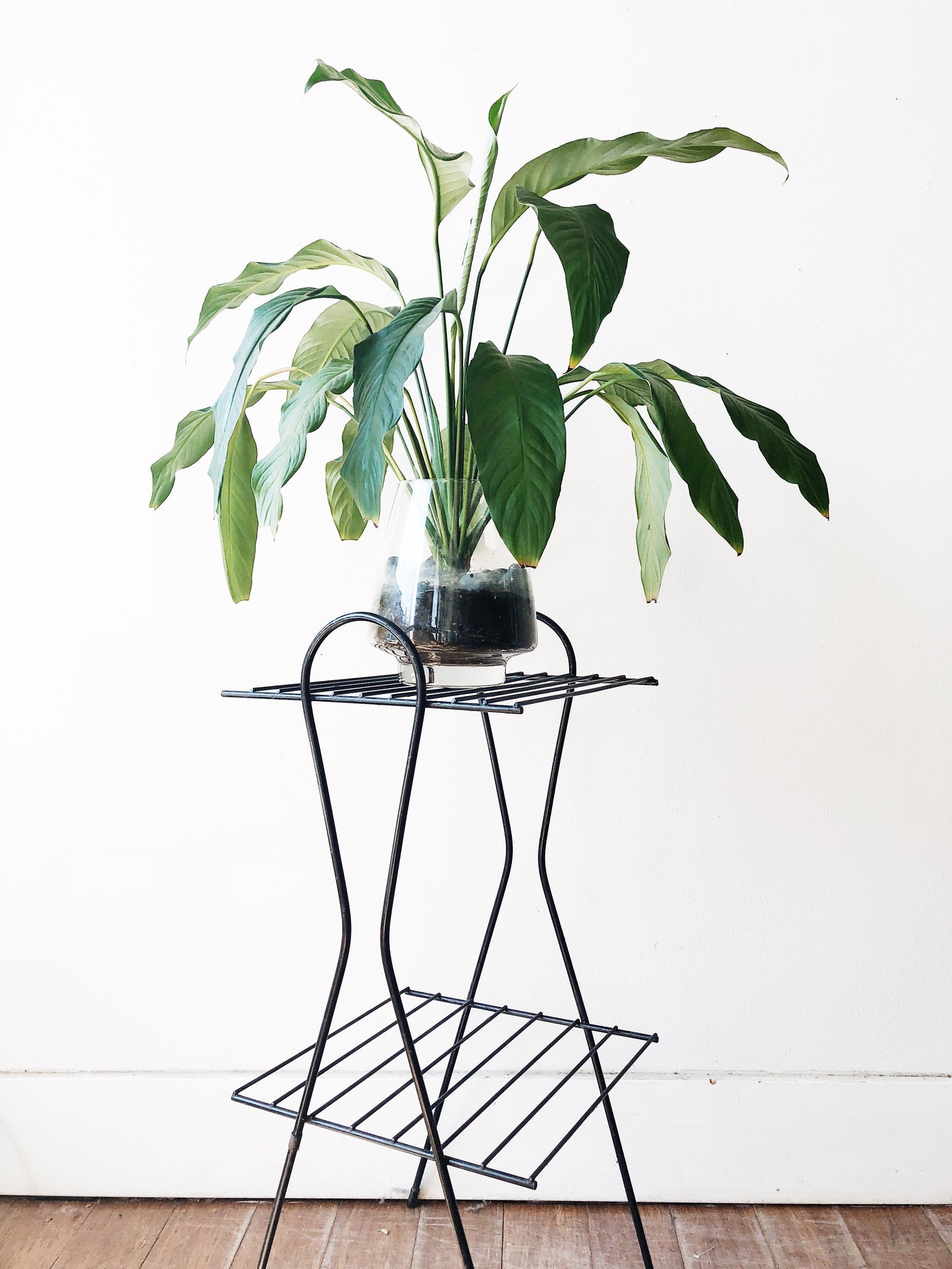 Vintage Mid Century Hairpin Stand