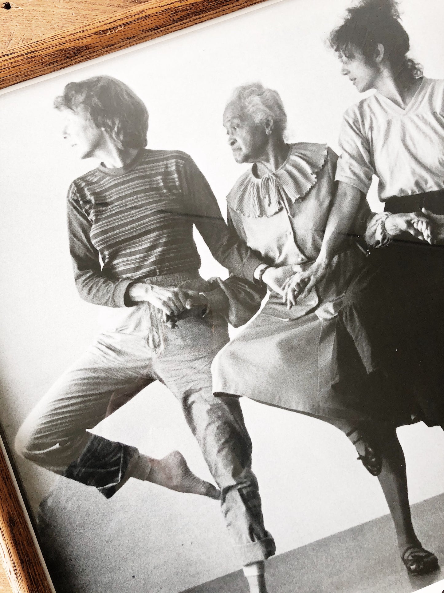 Vintage 1981 Dancers of the Third Age Framed Poster