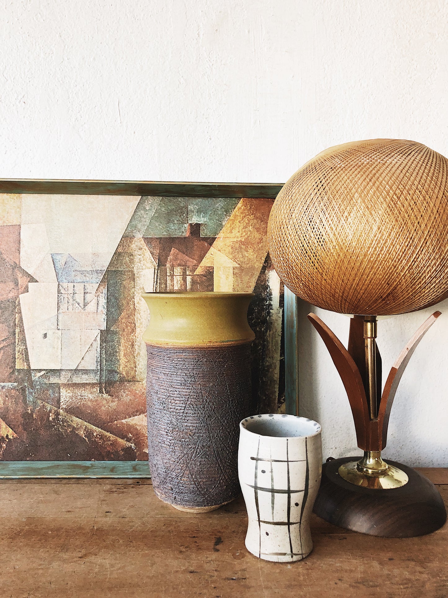 Mid Century Tulip Lamp