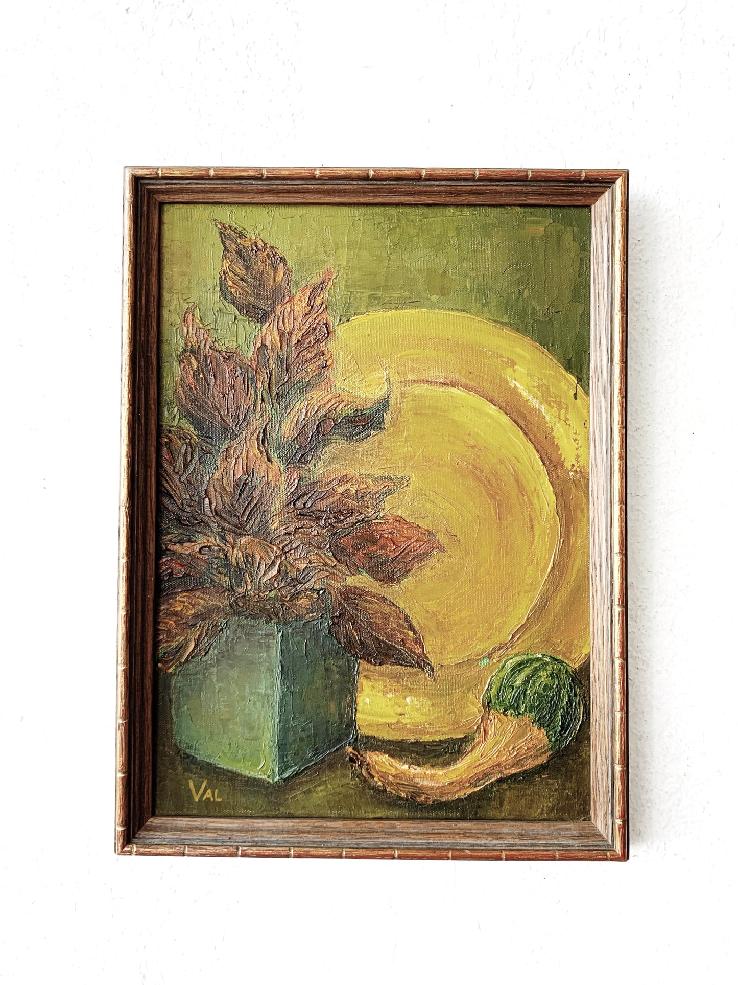 Vintage Framed Still Life Painting