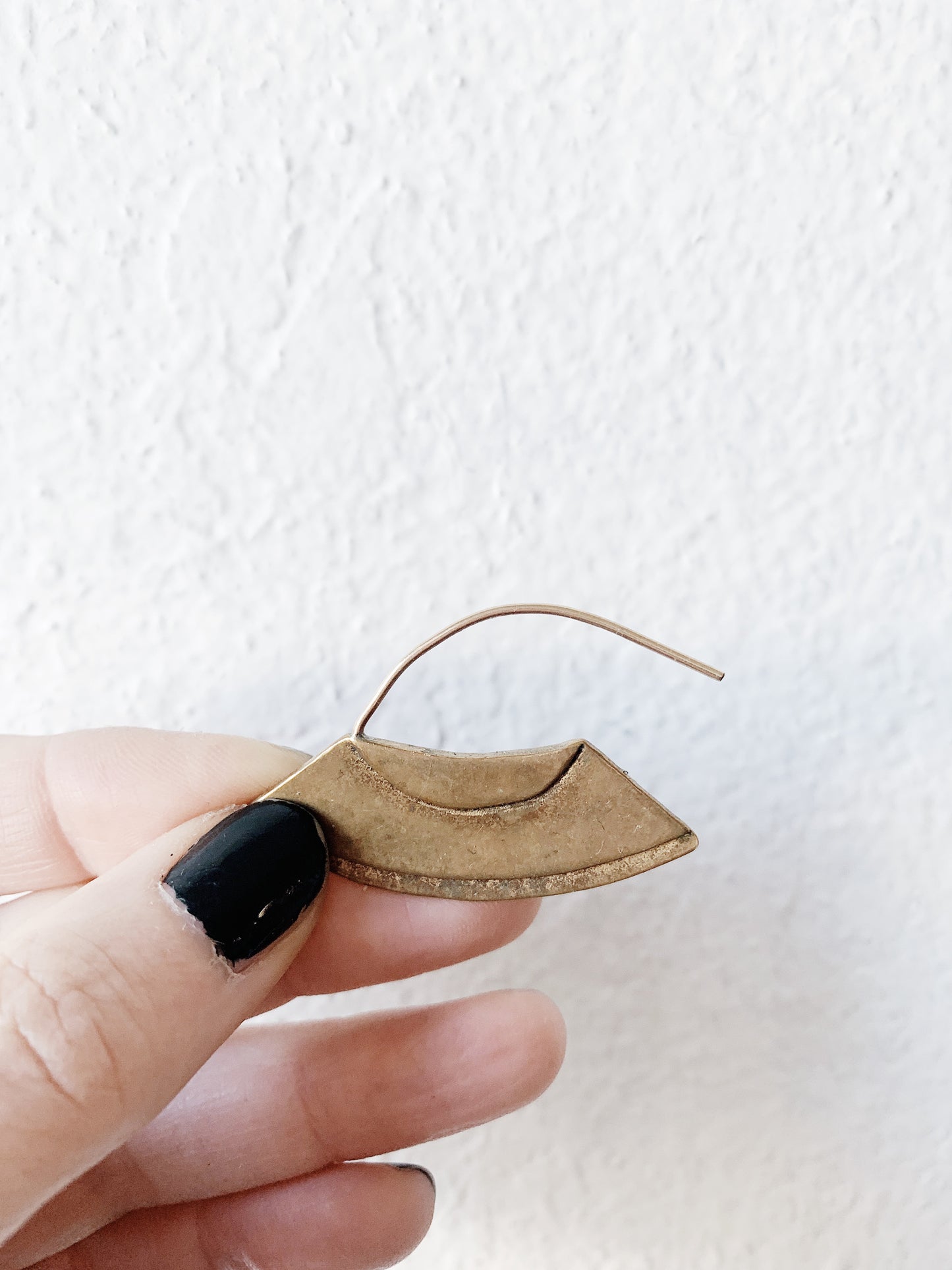 Handmade Brass Earrings