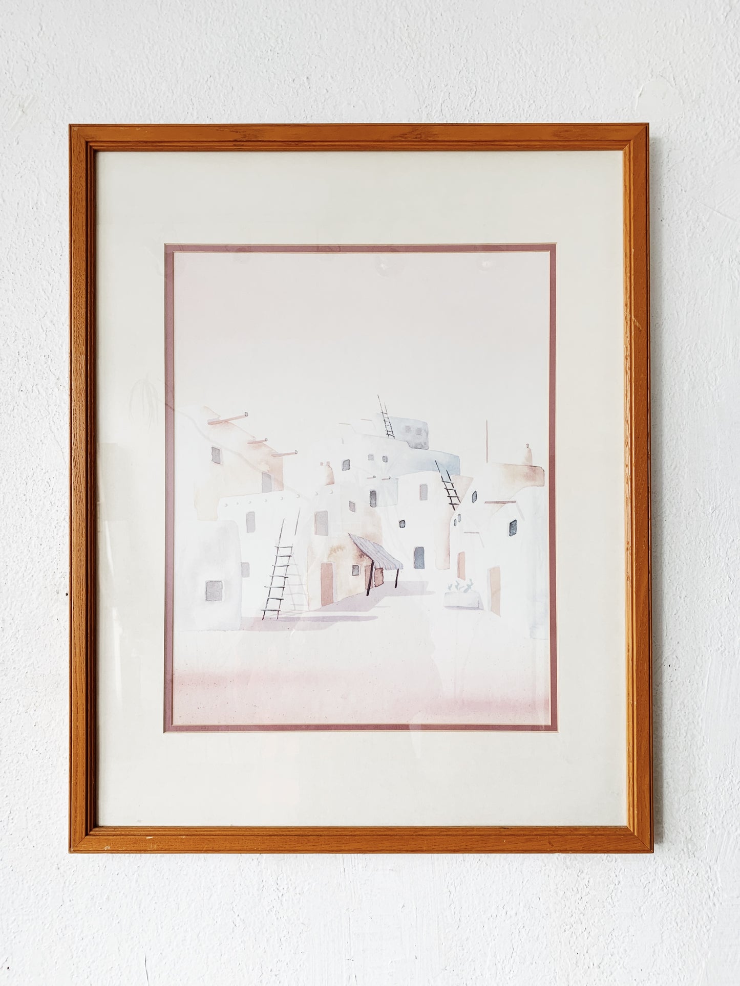 Large Vintage Framed Art Print
