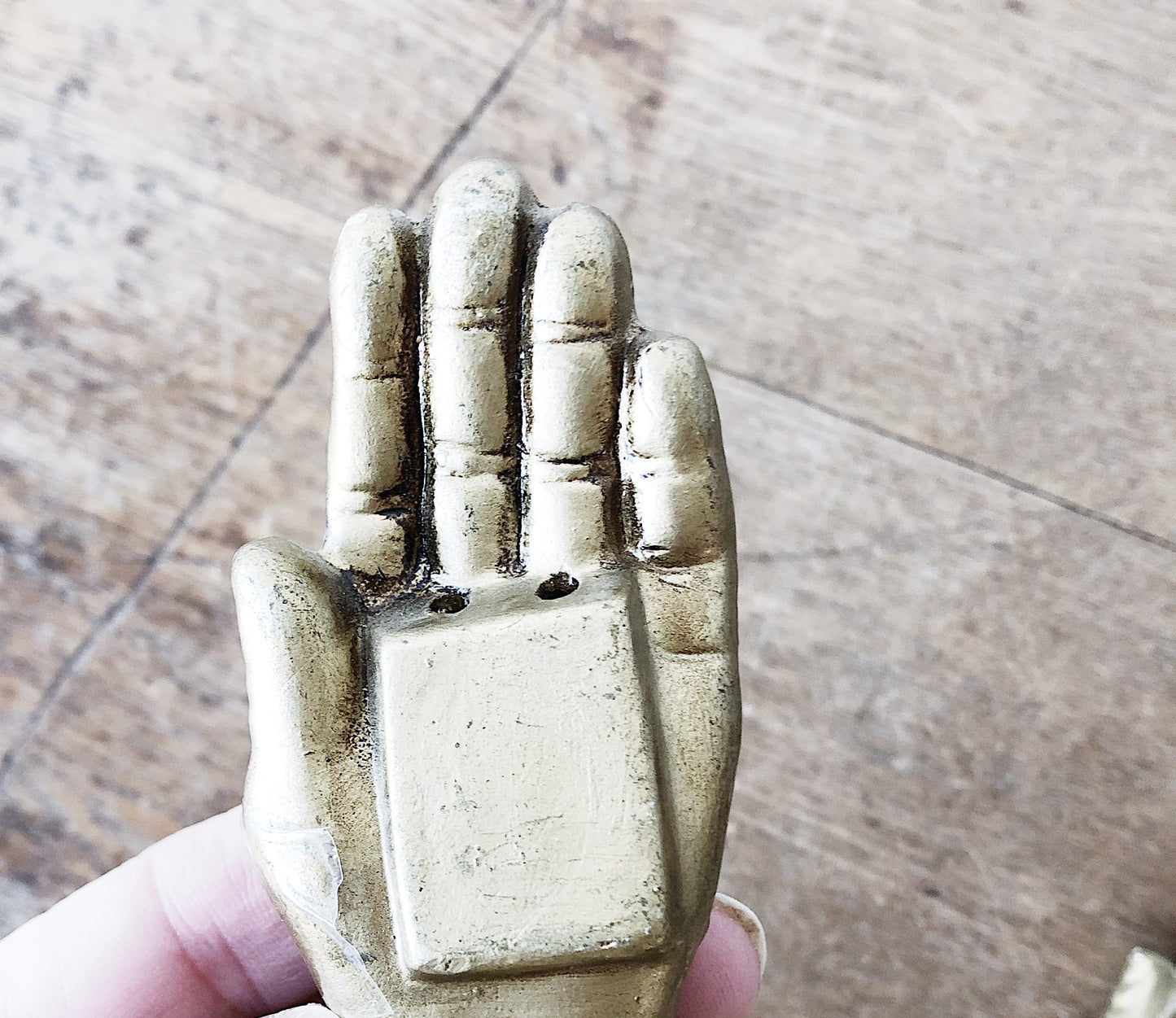 Vintage Hands Salt and Pepper Shakers
