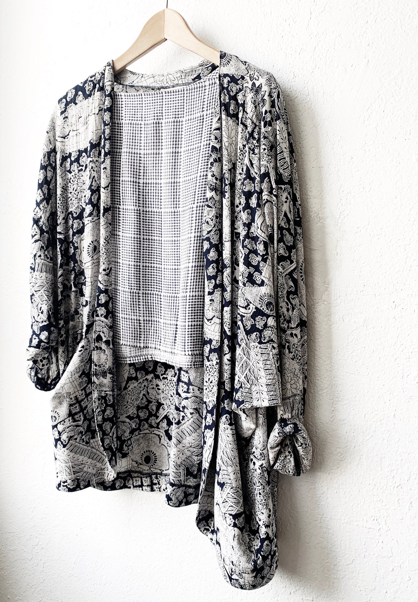 Vintage Evan Picone Boxy Silk Blouse