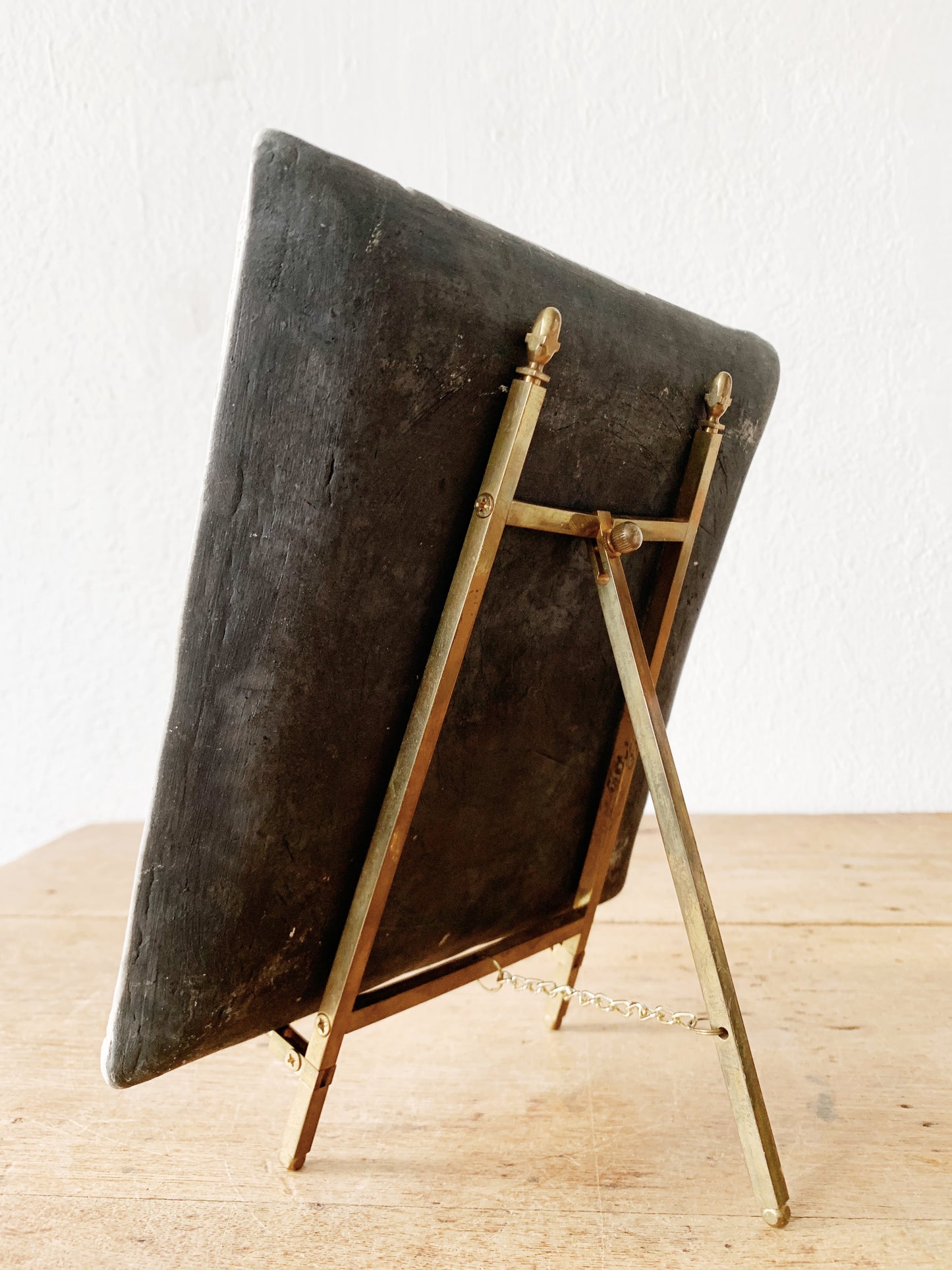 Vintage Folding Brass Stand