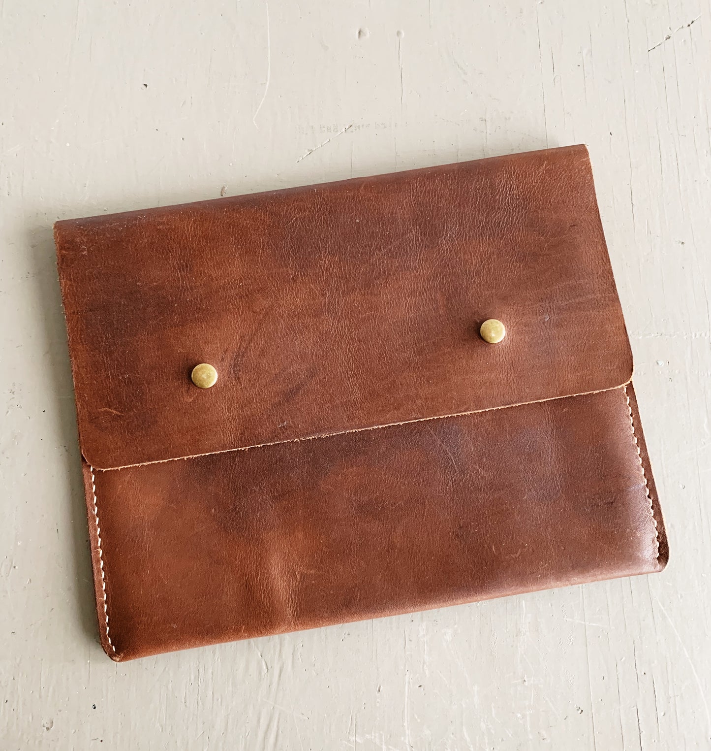 Handmade Leather Clutch