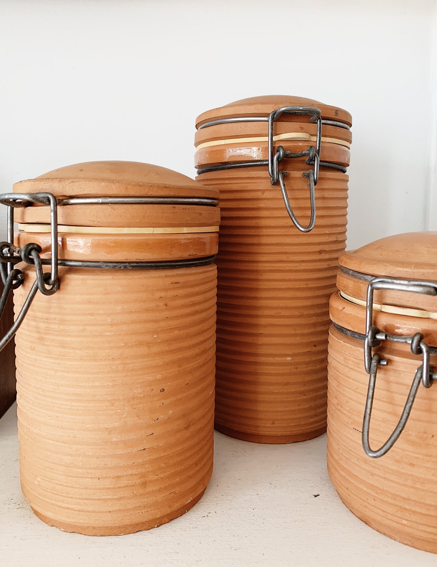 Terra Cotta Canisters