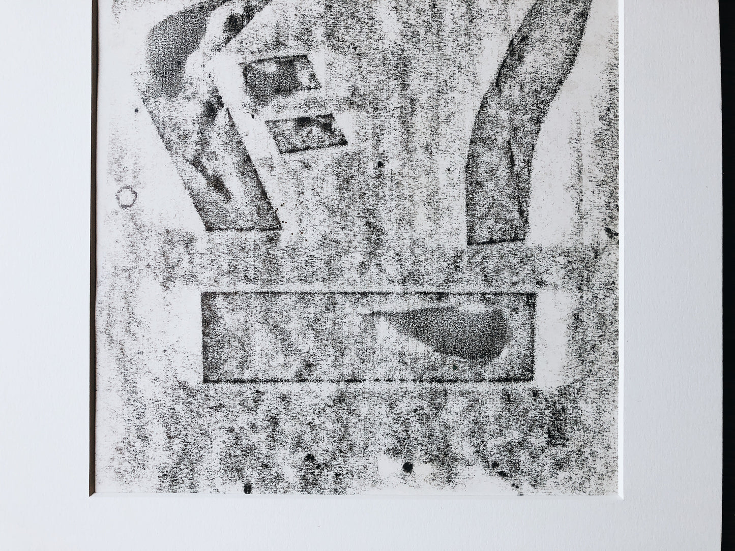 Original Vintage Mid Century Abstract Art