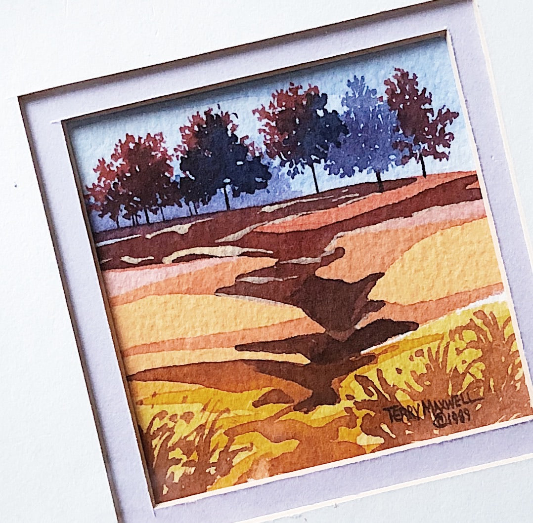 Original Watercolor Landscape