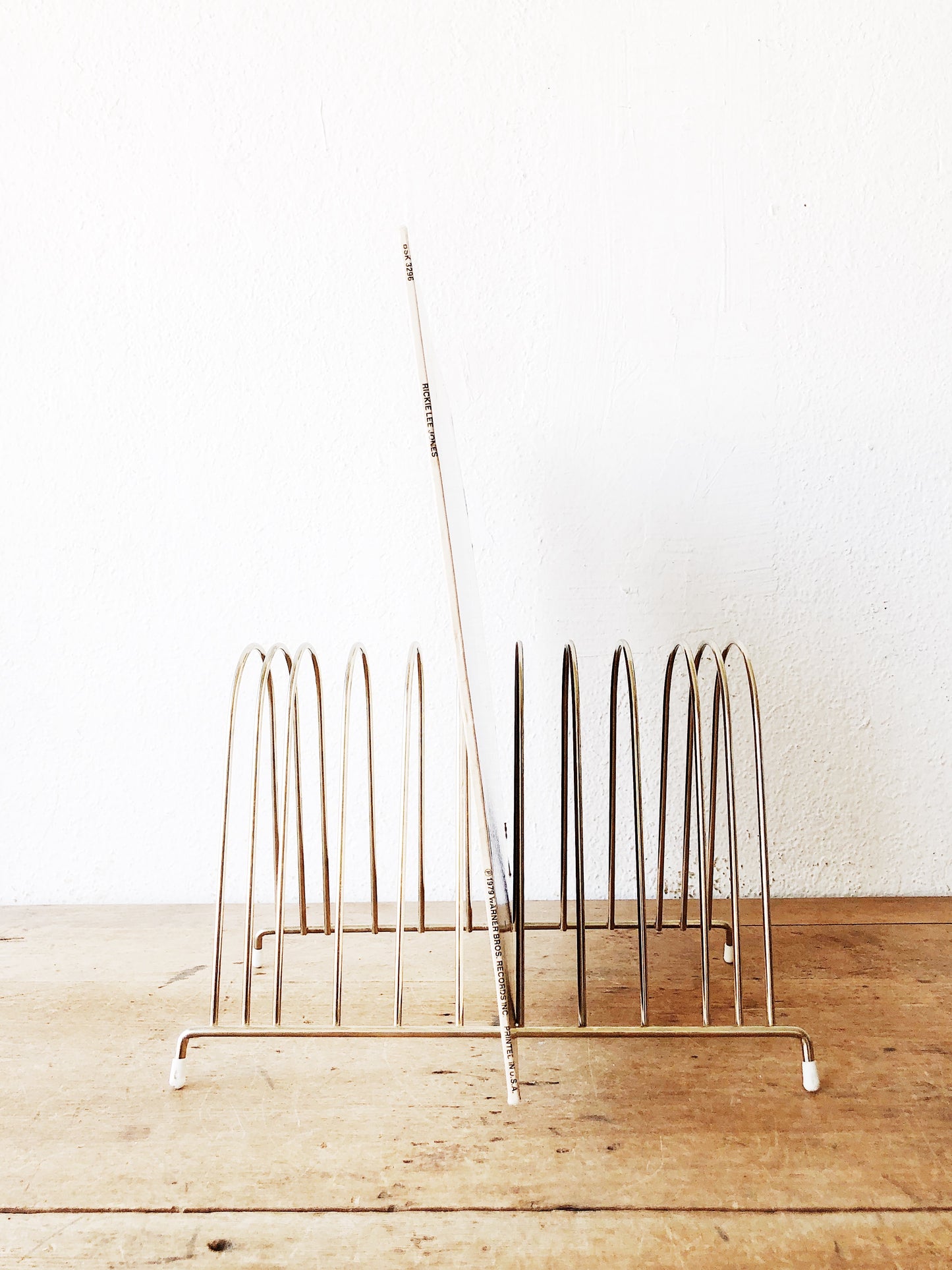 Mid Century Brass Rack