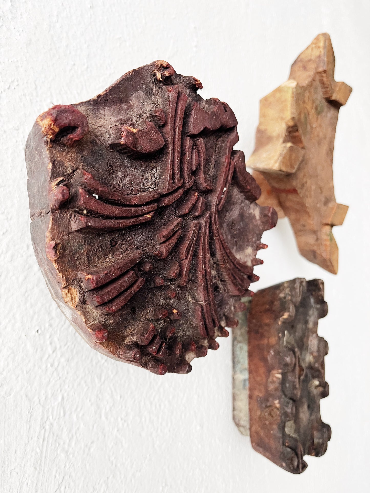 Antique Batik Wood Block Stamps