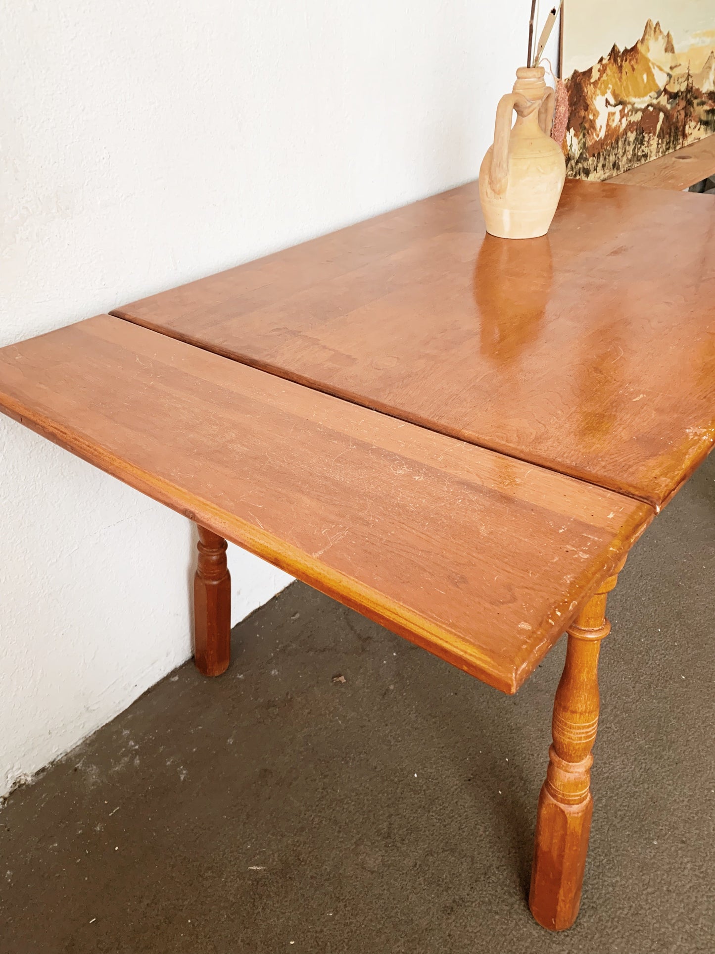 1940’s Maple Dining Table