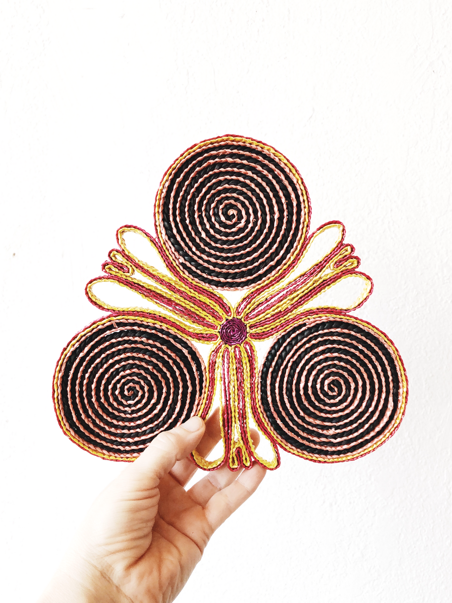 Vintage Straw Trivet