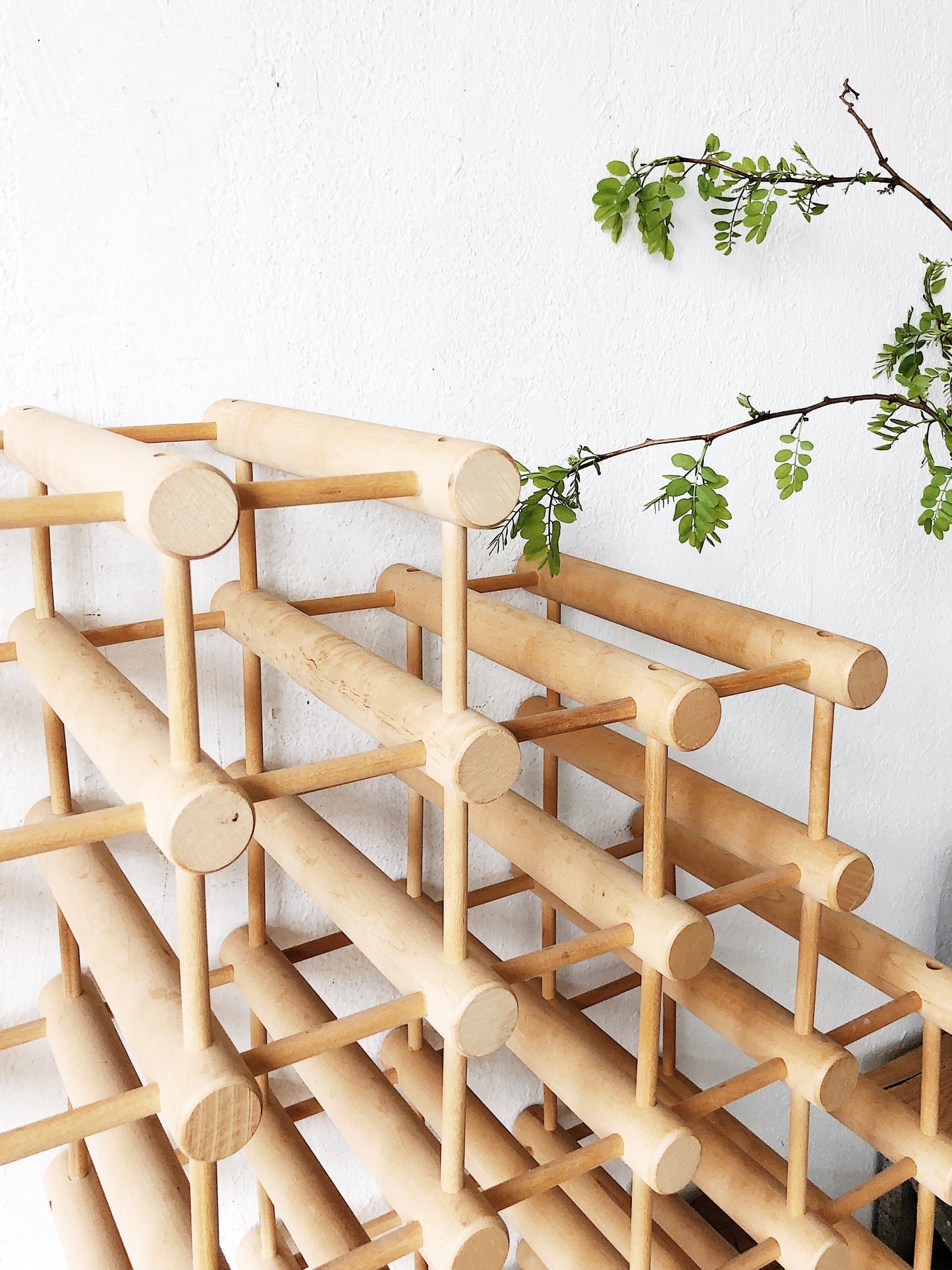 Oversized 1970s Wine Rack
